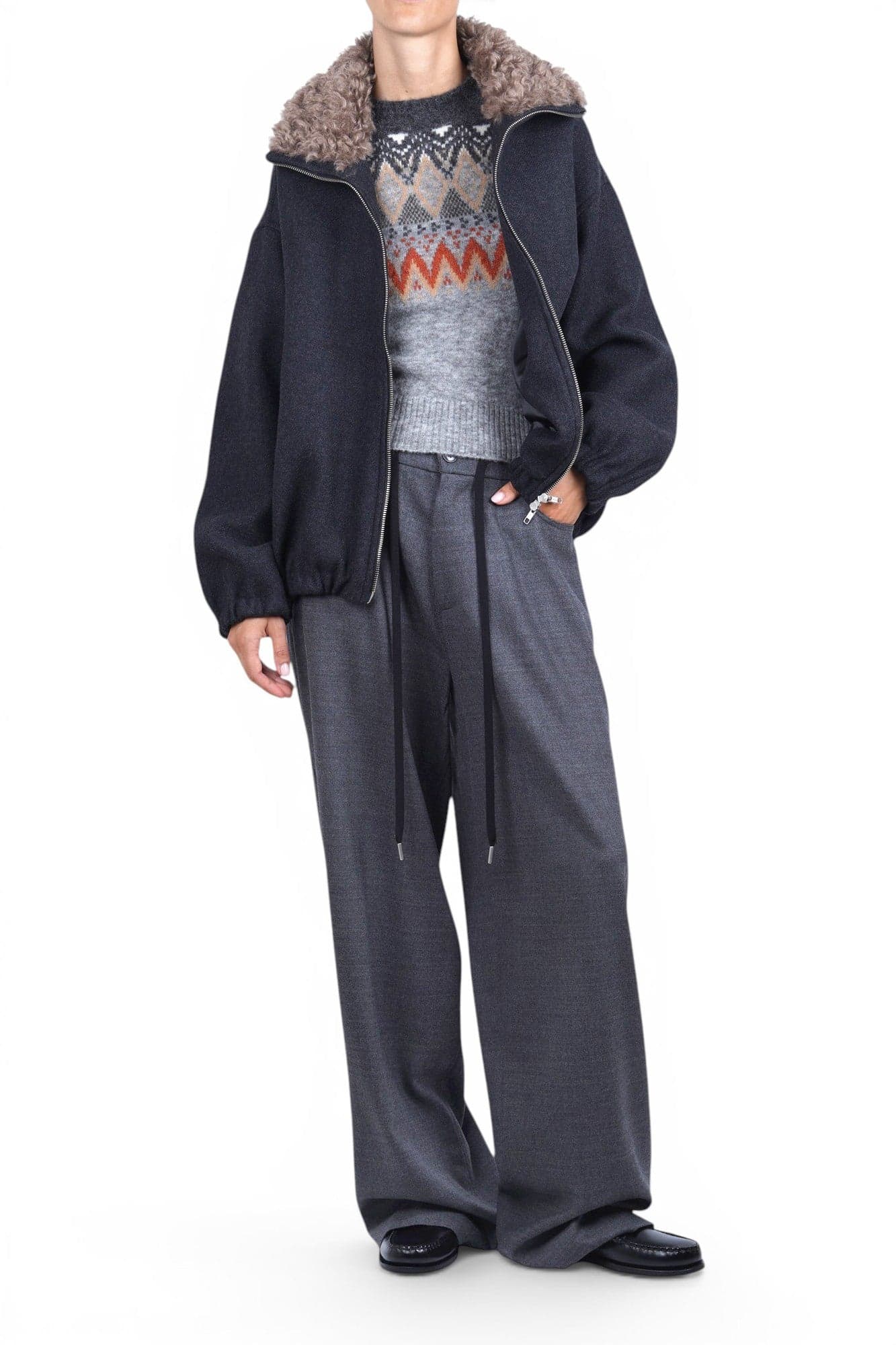 JUCCA Jucca - Gilet - 480435 - Fantasia Grigio - 2