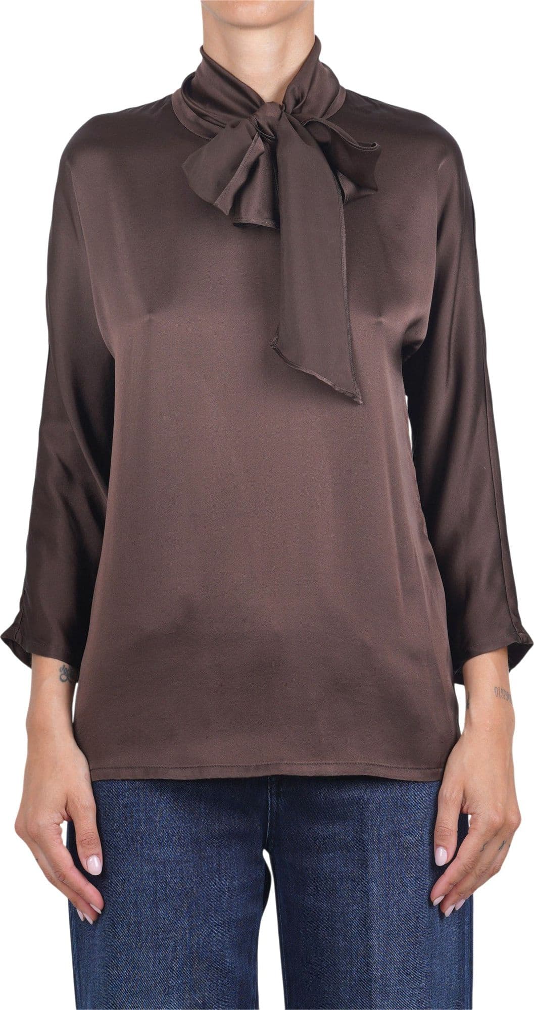 JUCCA Jucca - Blusa - 480456 - Cioccolato - 3