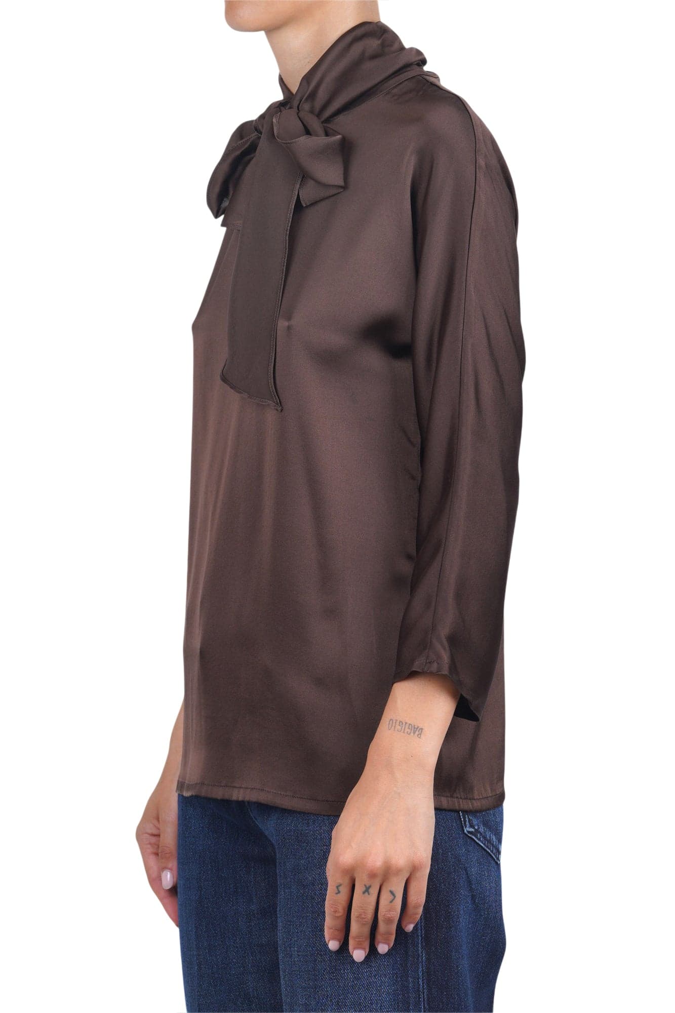 JUCCA Jucca - Blusa - 480456 - Cioccolato - 4