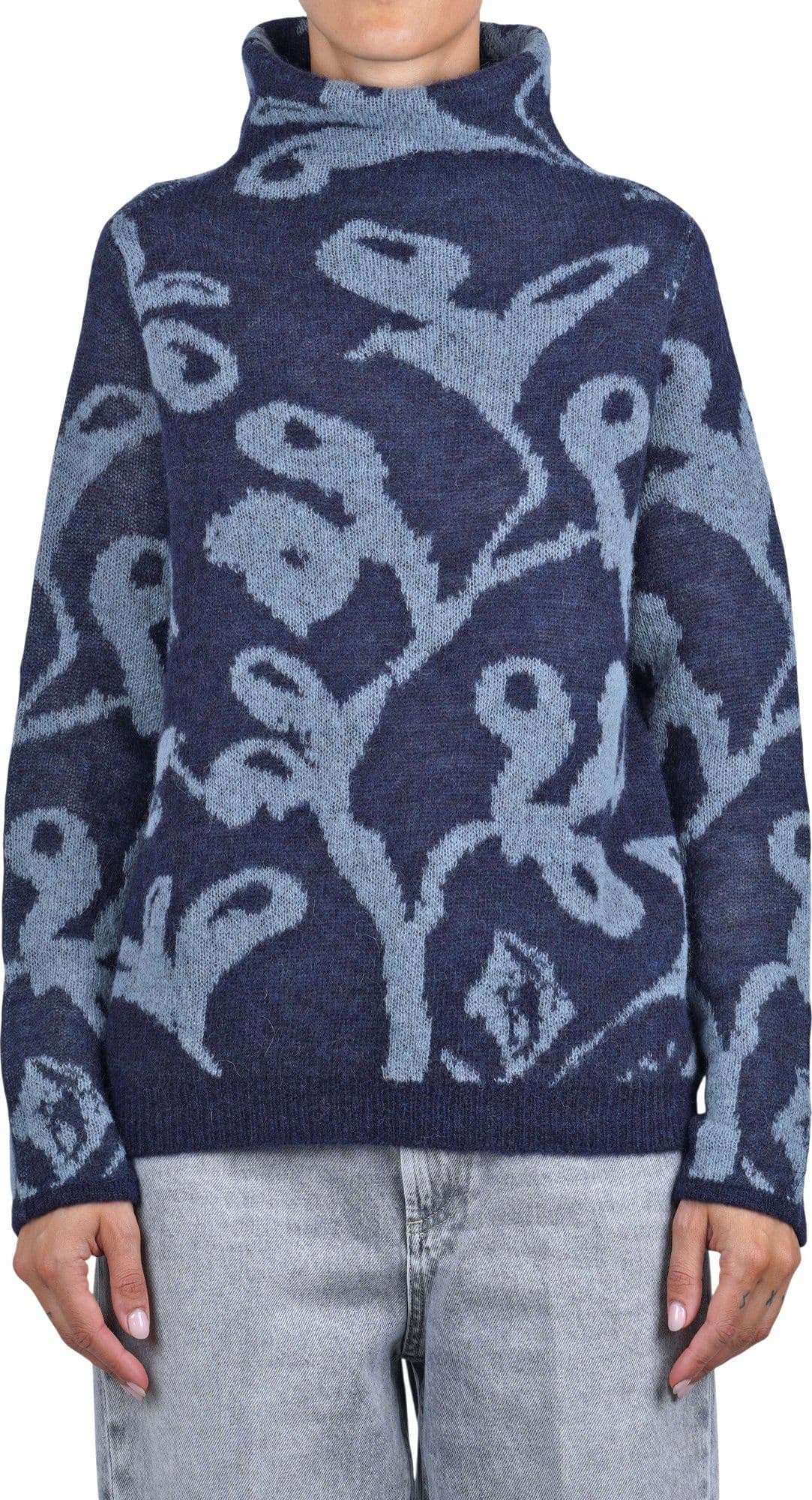 ALESSIA SANTI Alessia Santi - Maglia - 480525 - Blu/Grigio - 3