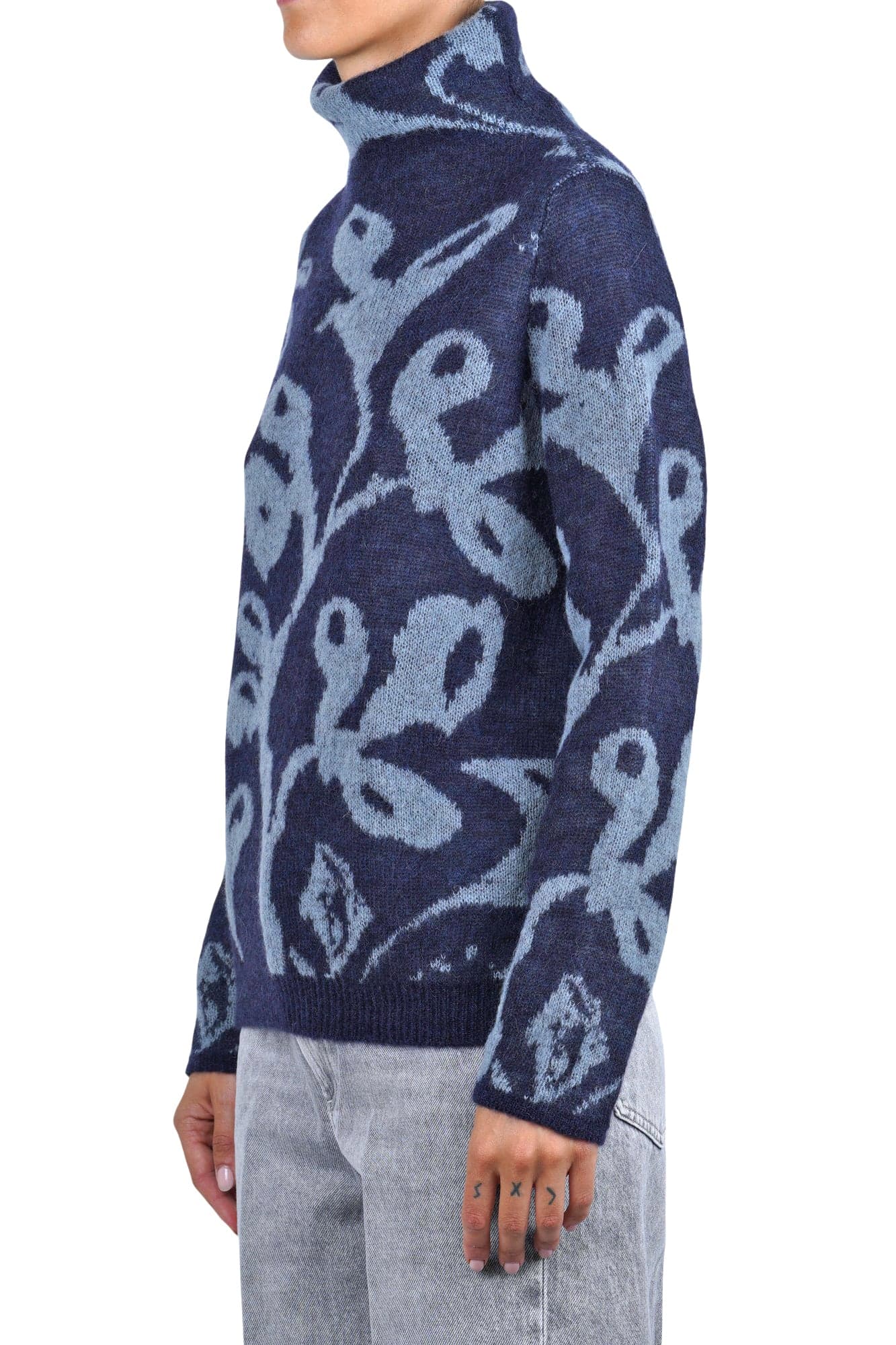 ALESSIA SANTI Alessia Santi - Maglia - 480525 - Blu/Grigio - 4