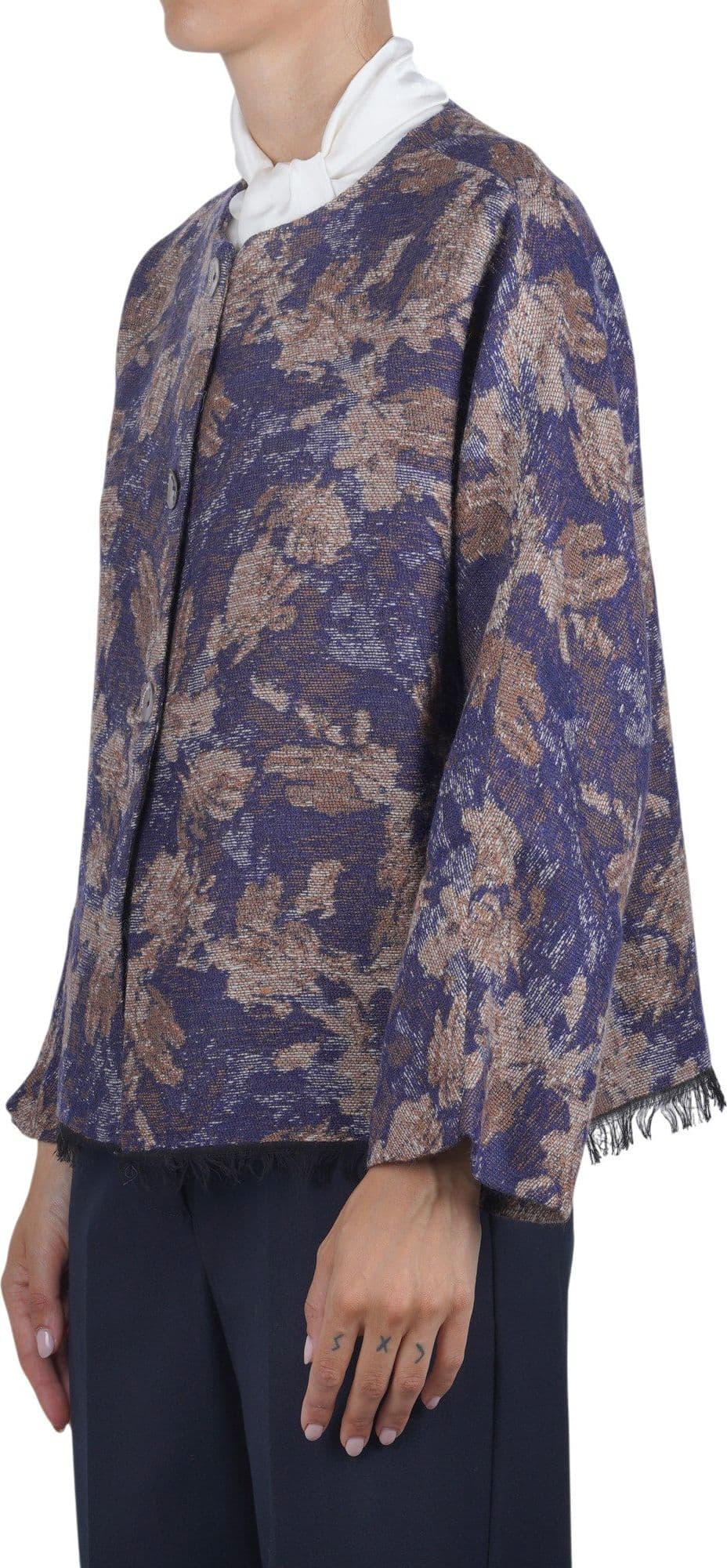 ALESSIA SANTI Alessia Santi - Giacca - 480519 - Blu/Sabbia - 4
