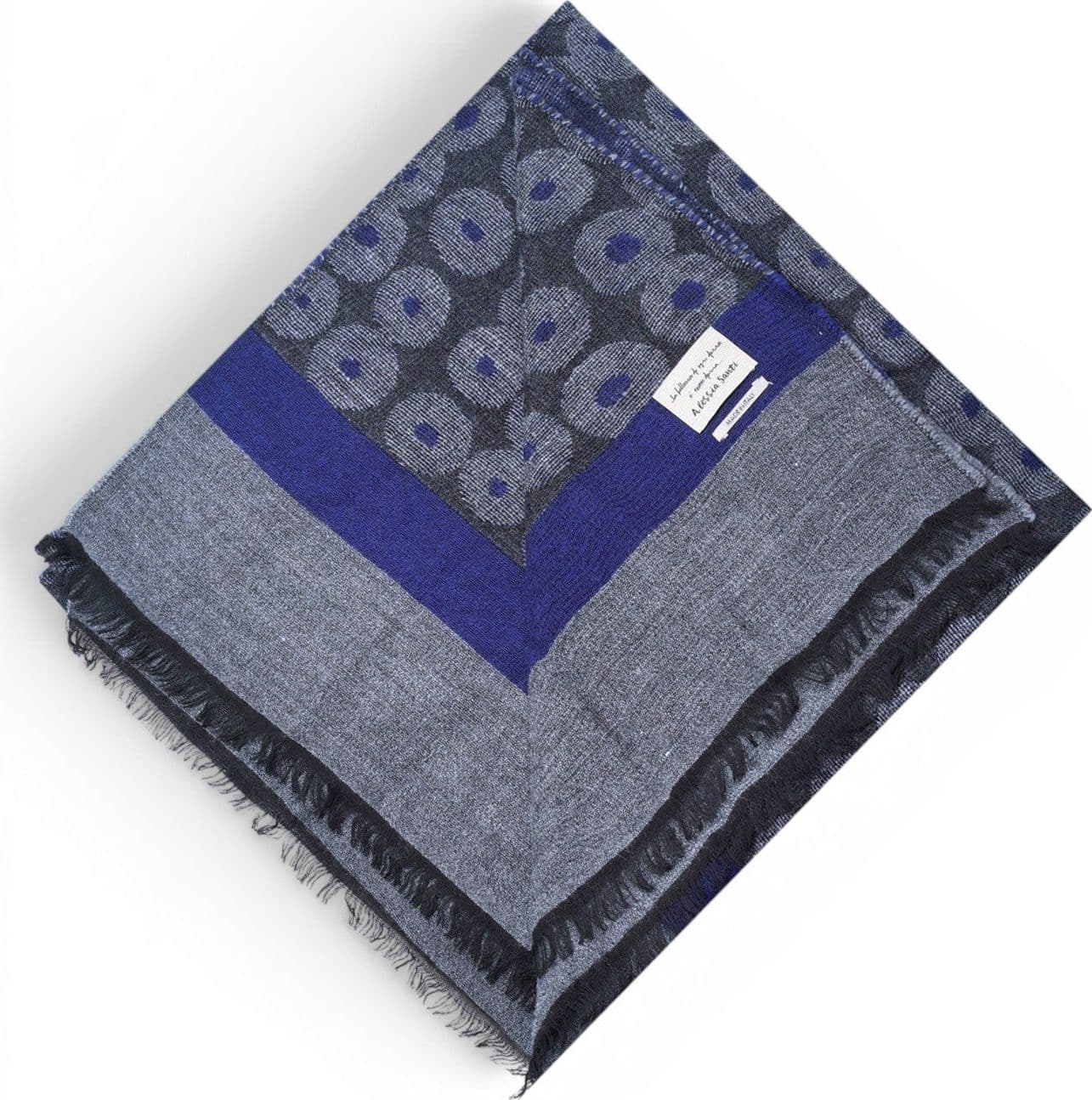 ALESSIA SANTI Alessia Santi - Sciarpa - 480528 - Grigio/Blu
