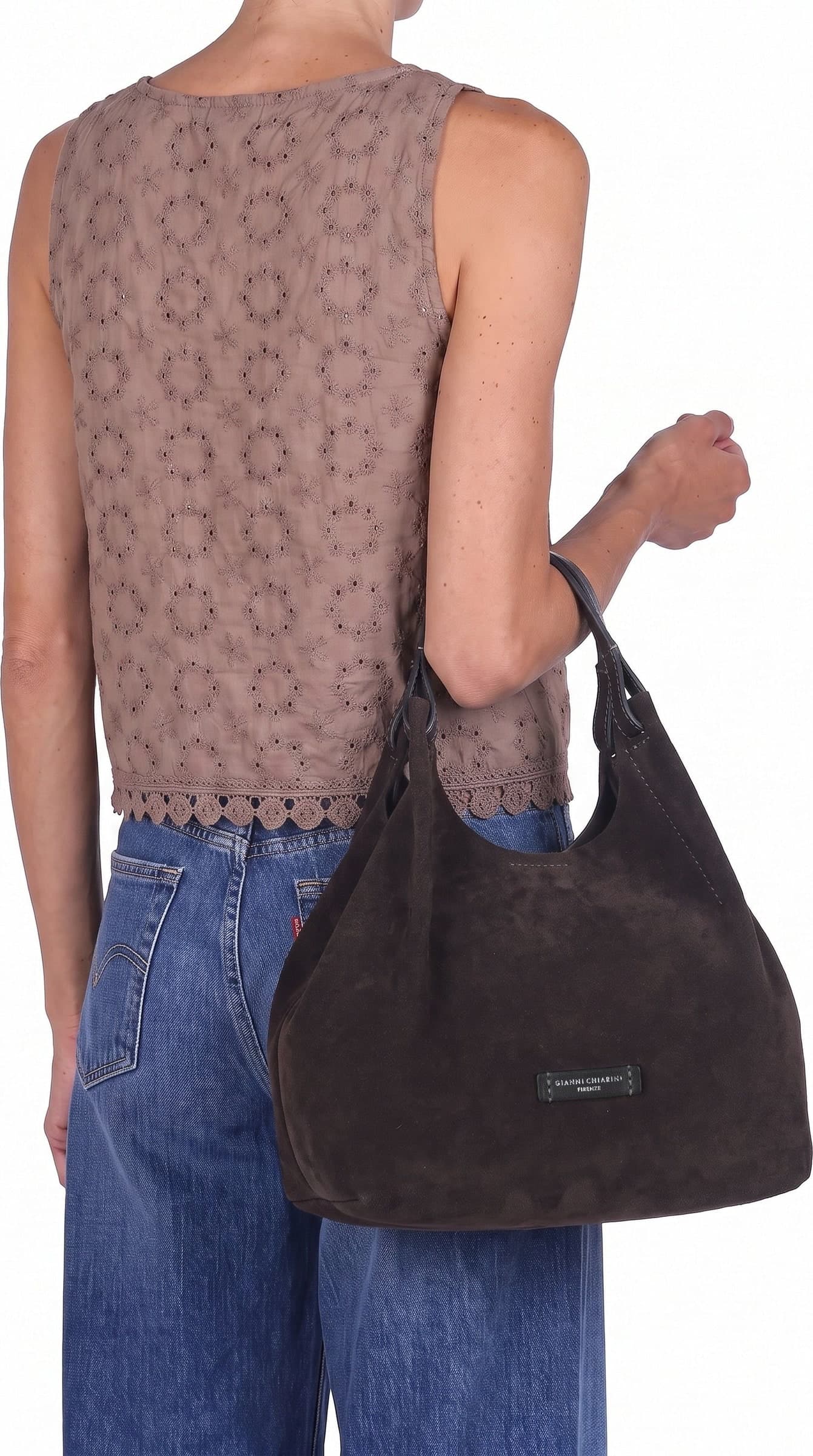 GIANNI CHIARINI Gianni Chiarini - Borsa media - 480782 - Moka - 2