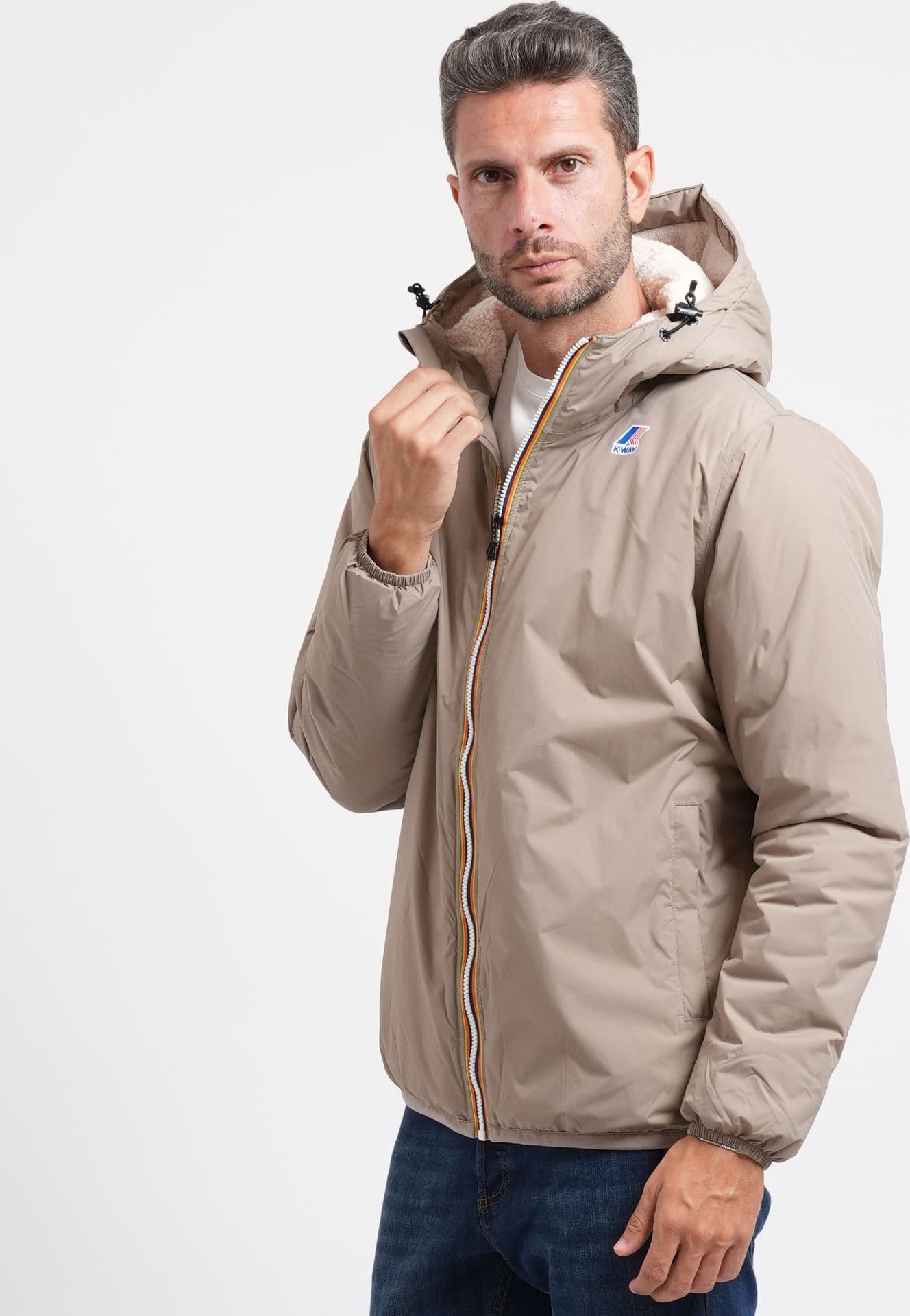 K-Way K-WAY Giacconi Beige - 4