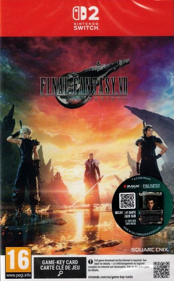 Final Fantasy 7 Rebirth Switch 2 UK/FR