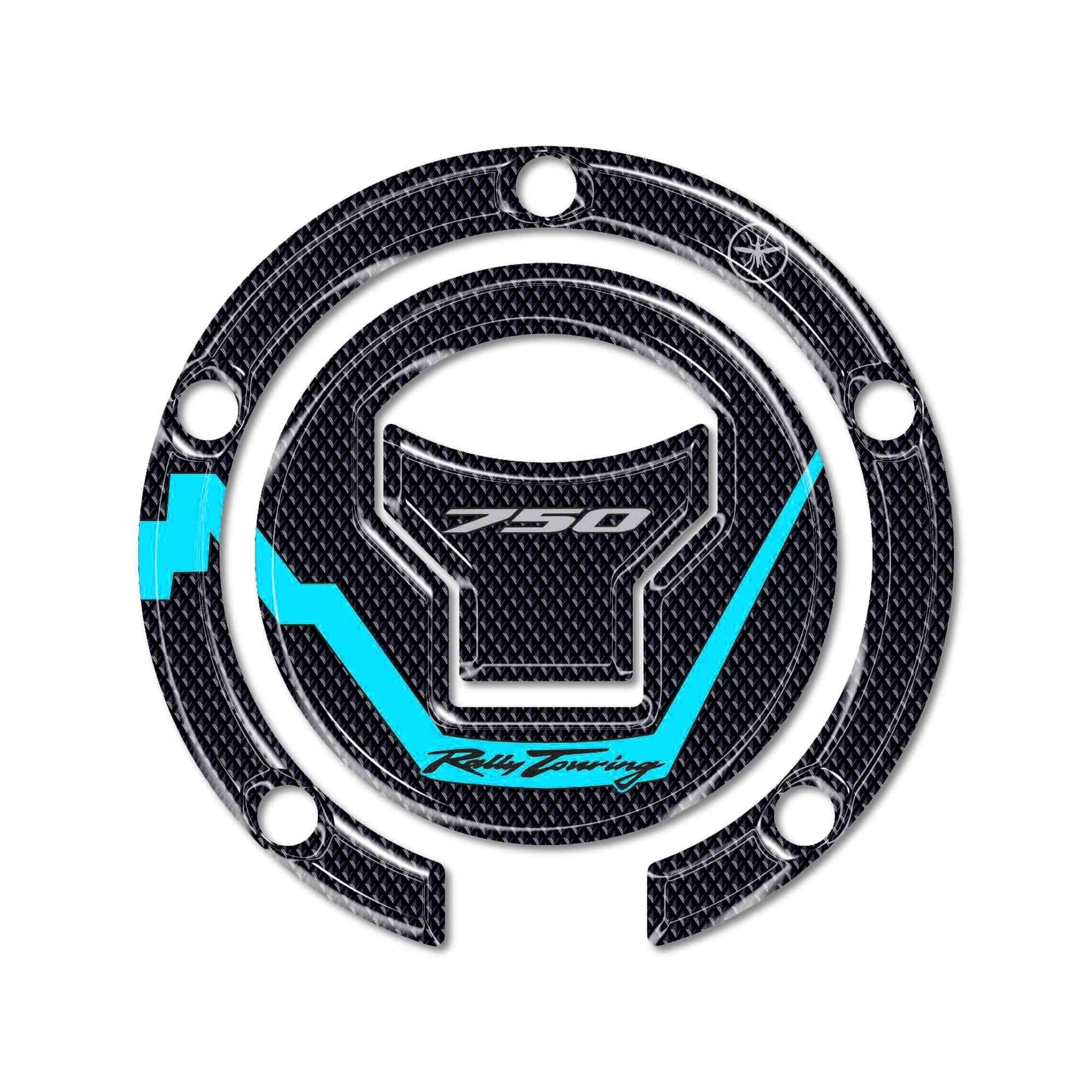Adesivo gel 3D Tappo serbatoio moto compatibile con Honda Transalp 2026 - 2