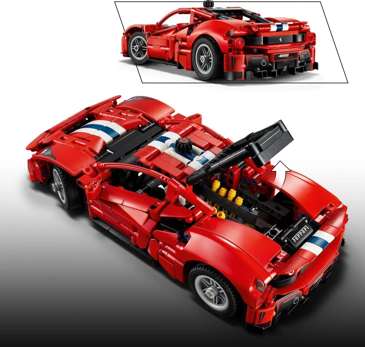 Lego Technic - Auto Ferrari 488 PISTA 42235 - 3