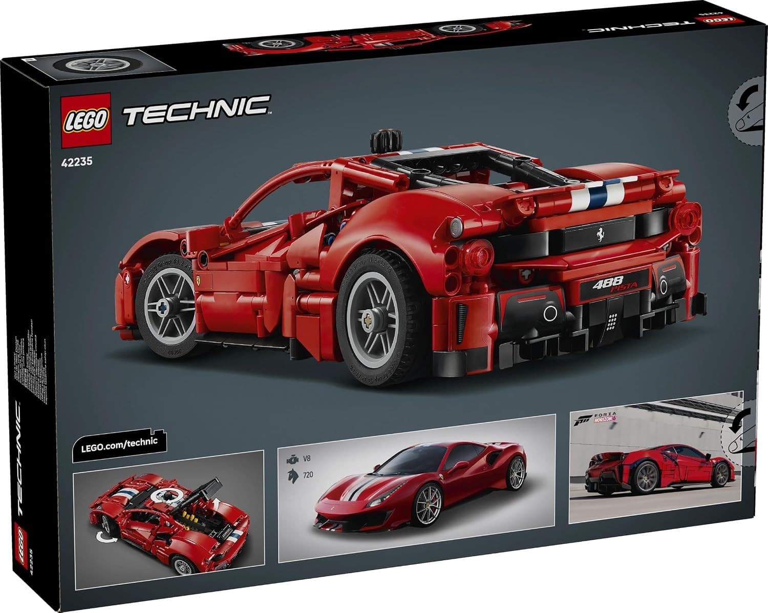 Lego Technic - Auto Ferrari 488 PISTA 42235 - 7