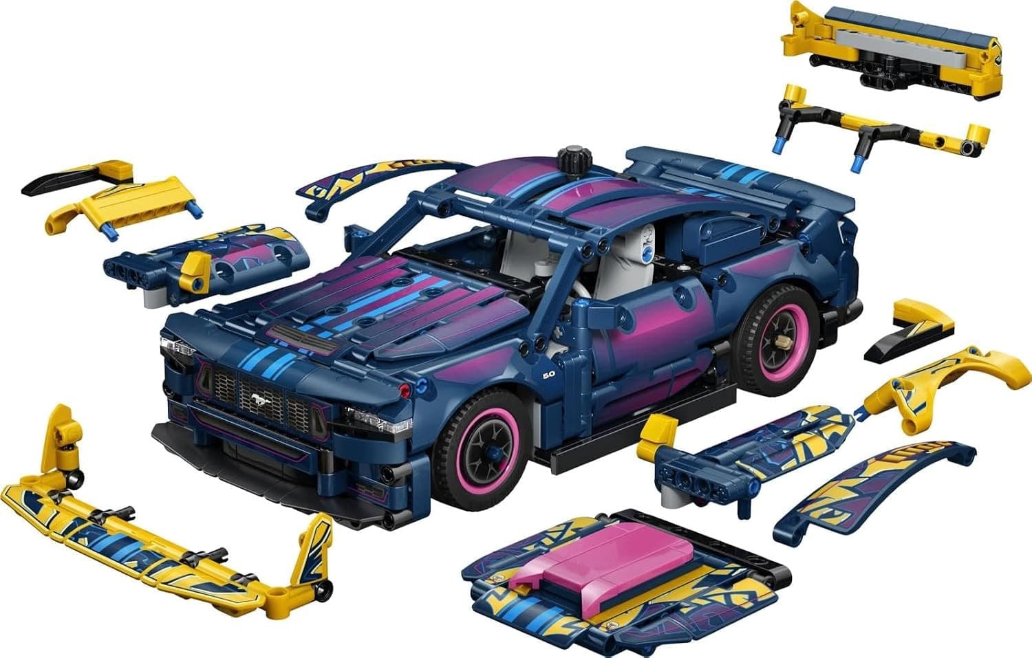 Lego Technic - Auto Ford Mustang GT Custom Garage GT 42236 - 2