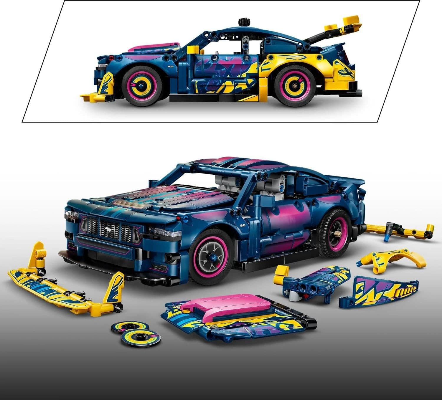 Lego Technic - Auto Ford Mustang GT Custom Garage GT 42236 - 3