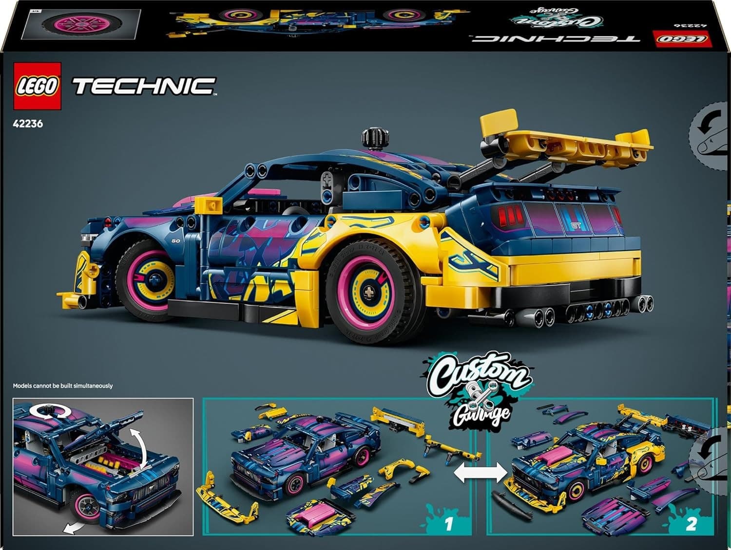 Lego Technic - Auto Ford Mustang GT Custom Garage GT 42236 - 5