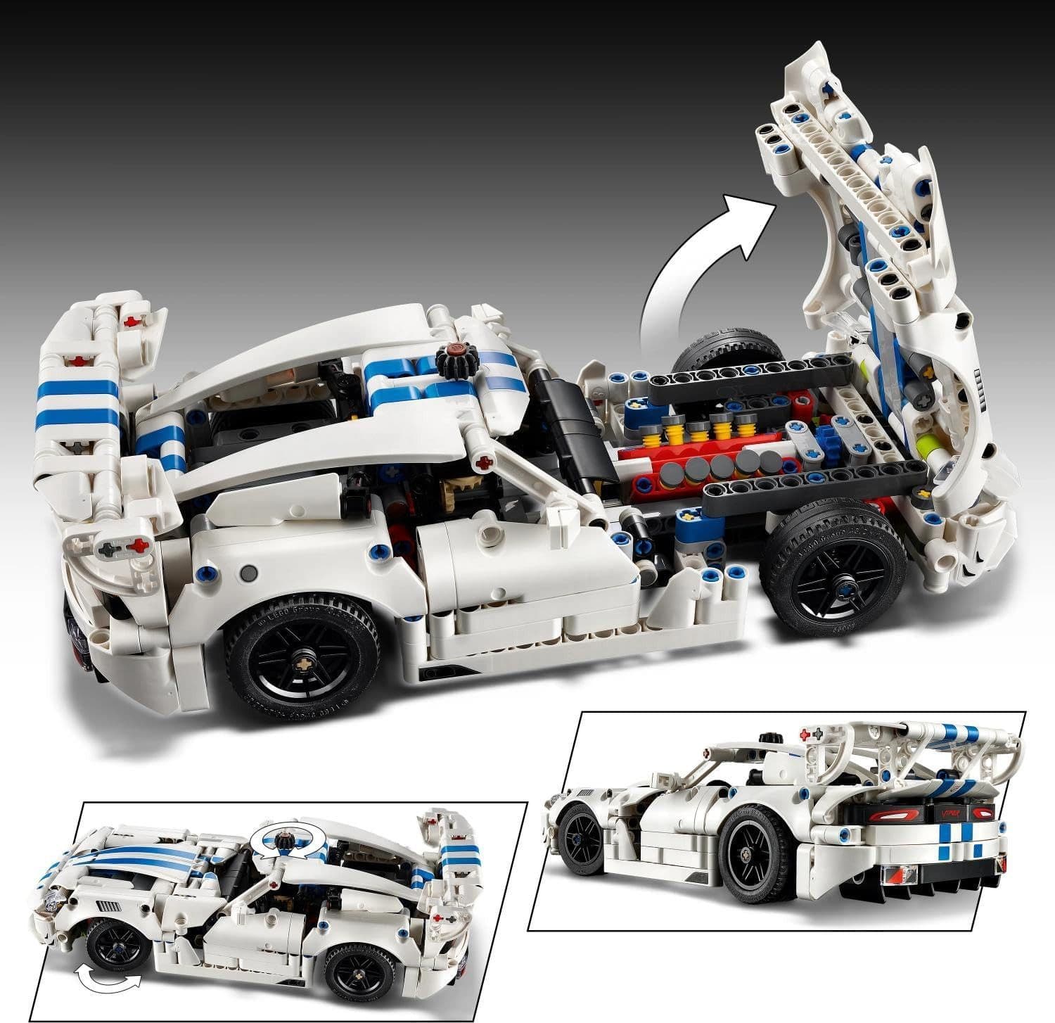 Lego Technic - Auto Sportiva Dodge Viper GTS-R 42234 - 3