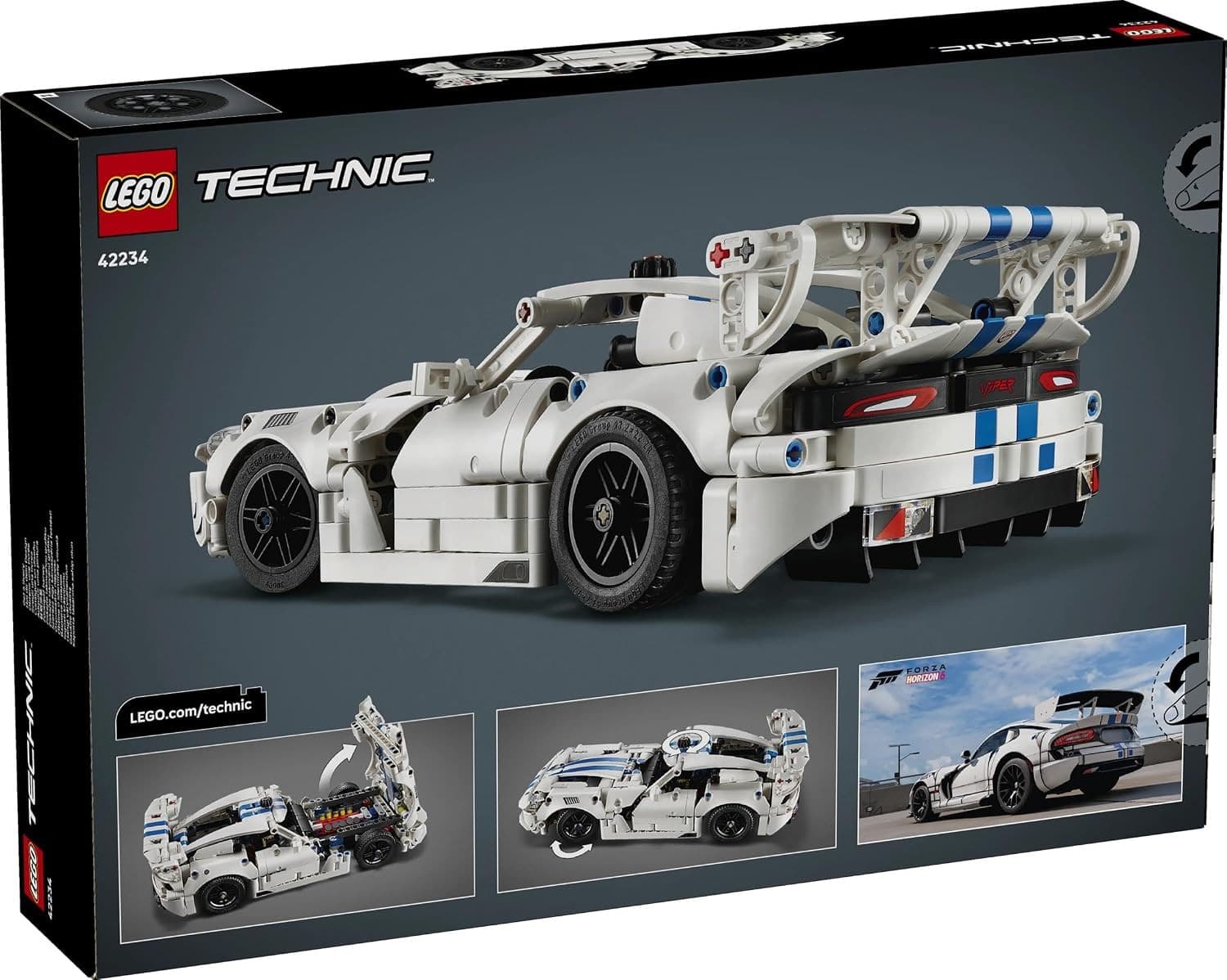 Lego Technic - Auto Sportiva Dodge Viper GTS-R 42234 - 5