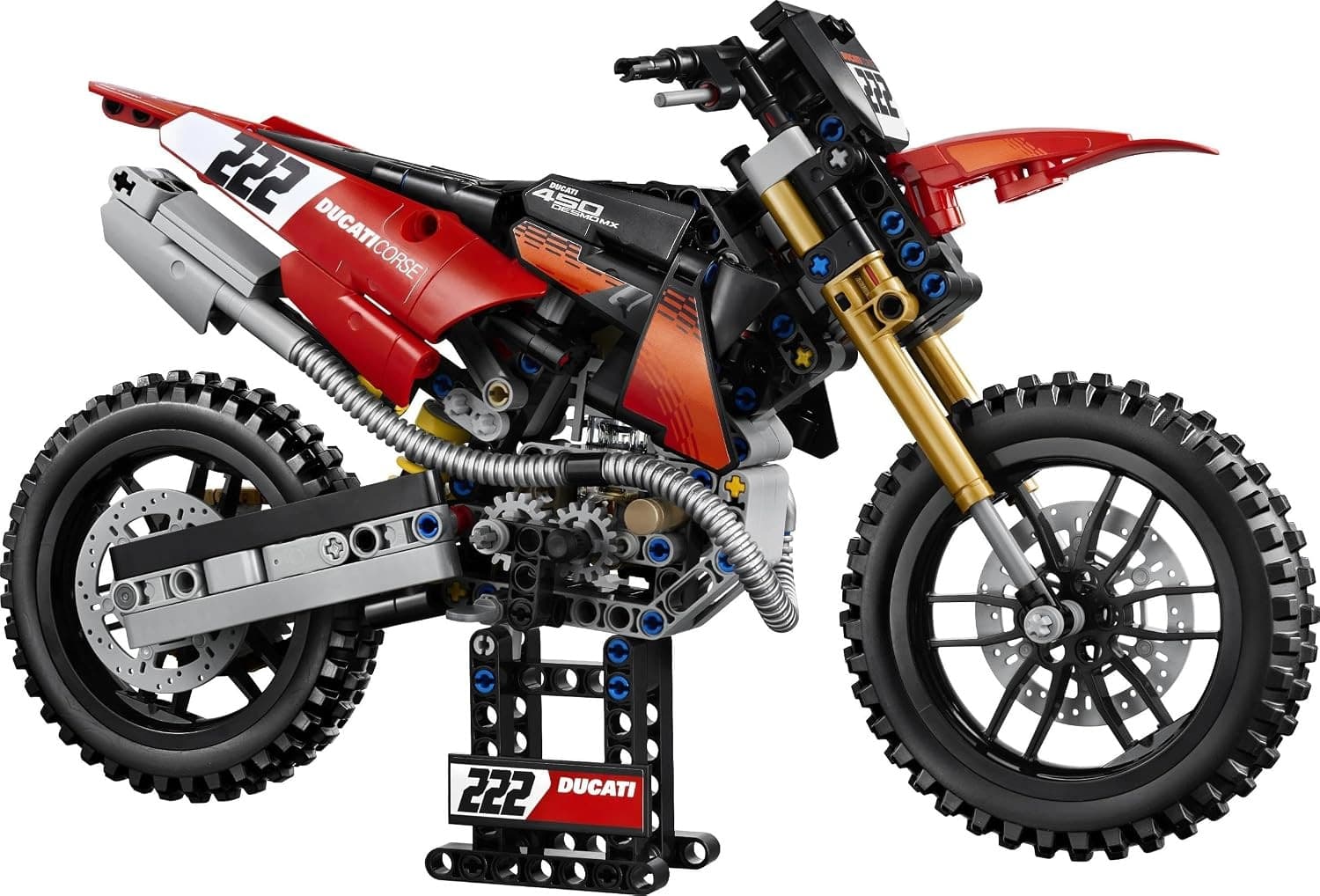 Lego Technic - Moto Ducati Desmo450 MX Factory 42238 - 2