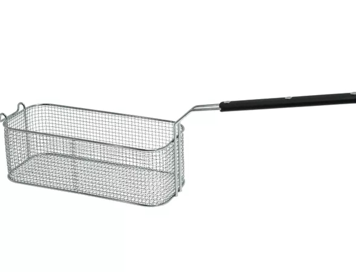 Cesto  friggitrice   professionale  con manico   360x160x120 mm - 3