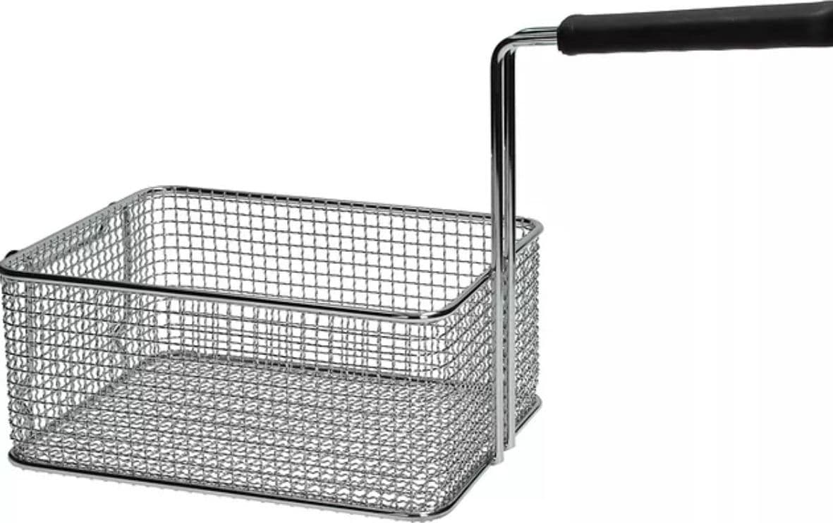 Cesto  friggitrice   professionale  con manico   235x200x100   BERTO'S - 3