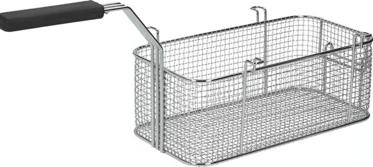 Cesto  friggitrice   professionale  con manico   310x160x115 mm - 2