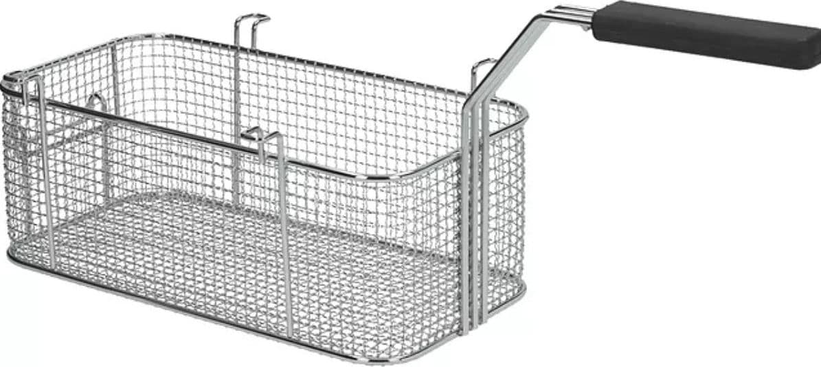 Cesto  friggitrice   professionale  con manico   310x160x115 mm - 4