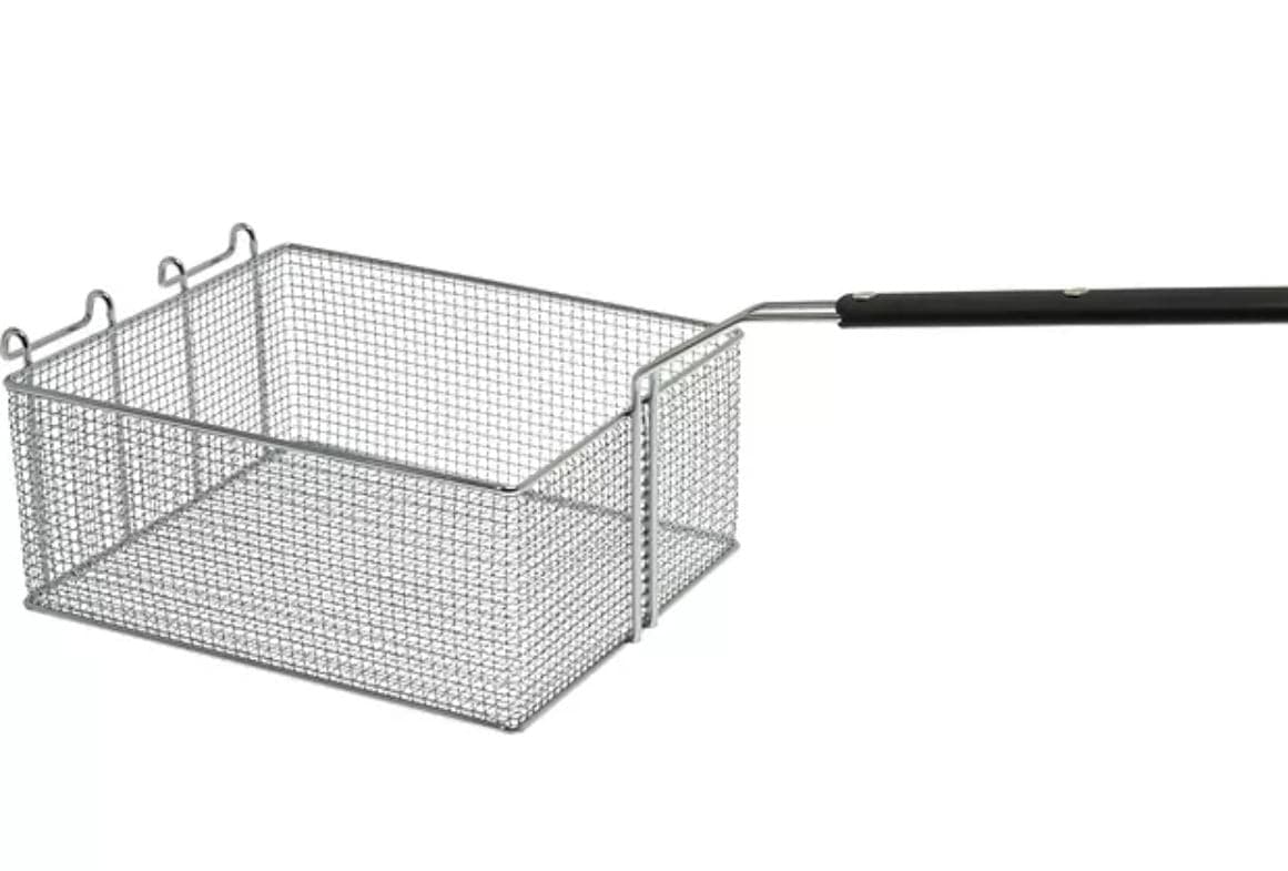 Cesto  friggitrice   professionale  con manico    330x285x140 mm     ZANUSSI - 4