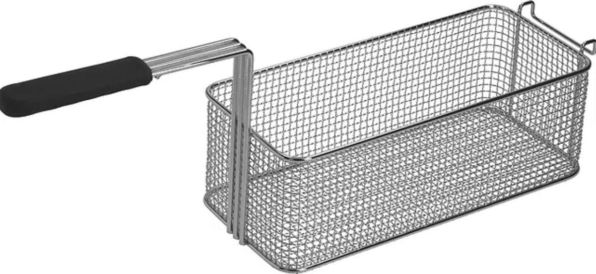 Cesto  friggitrice   professionale  con manico   355x162x120 mm - 4
