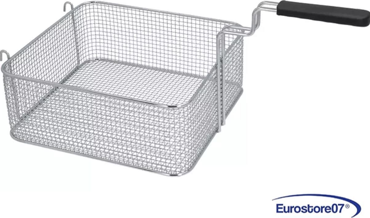 Cesto  friggitrice professionale con manico   300x300x120 mm GIORIK    TECNOINOX