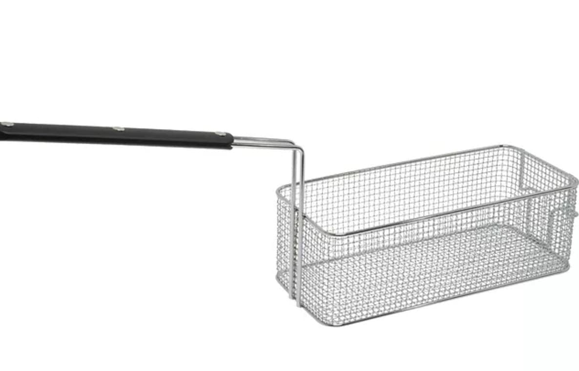 Cesto  friggitrice   professionale  con manico   360x160x120 mm - 3