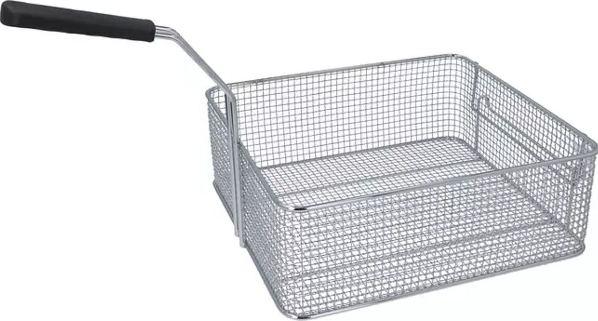 Cesto  friggitrice   professionale  con manico   330x300x120  mm  LOTUS - 3