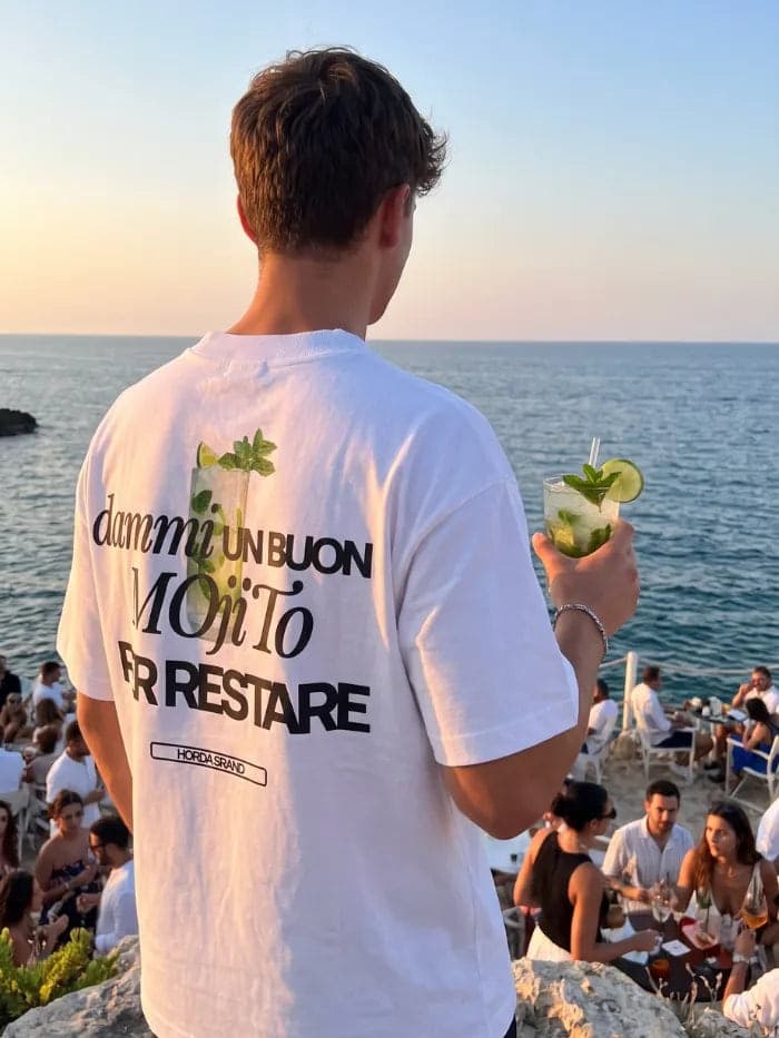 T-Shirt Mojito Edizione Limitata 20 Pezzi | Boxy Fit 200g Cotone Premium – Horda - 2