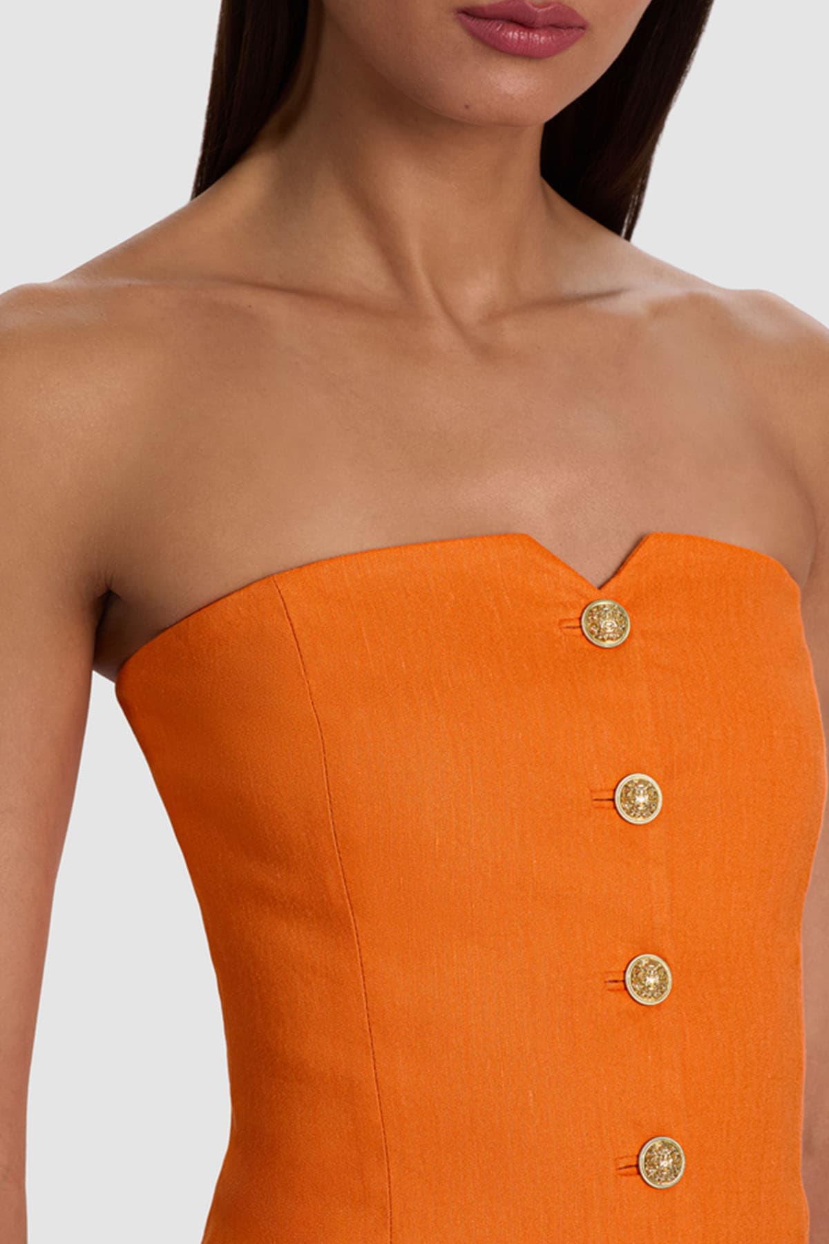 Alice + Olivia  Top Orange - 6