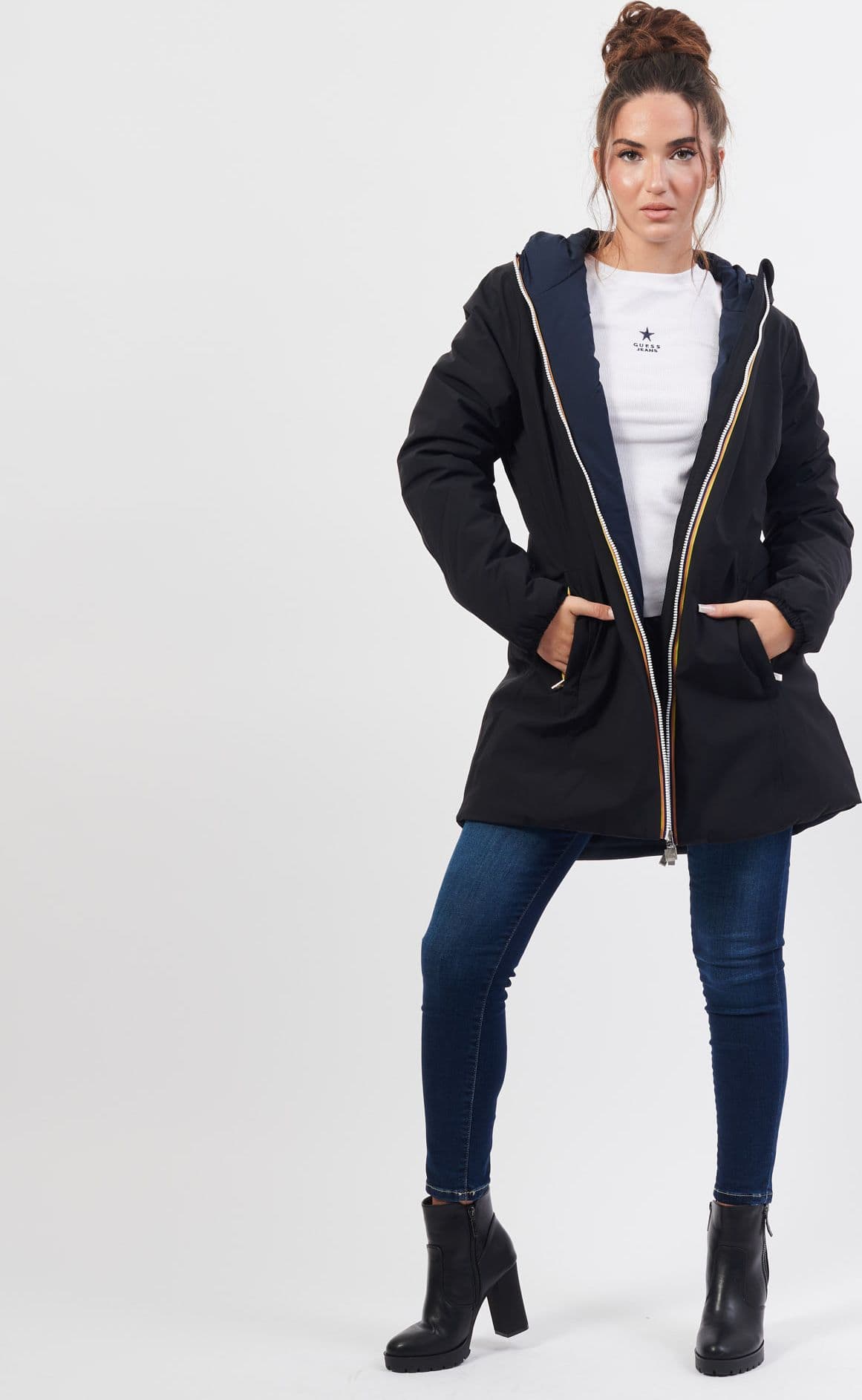 K-Way  Giacconi Nero/blu - 6