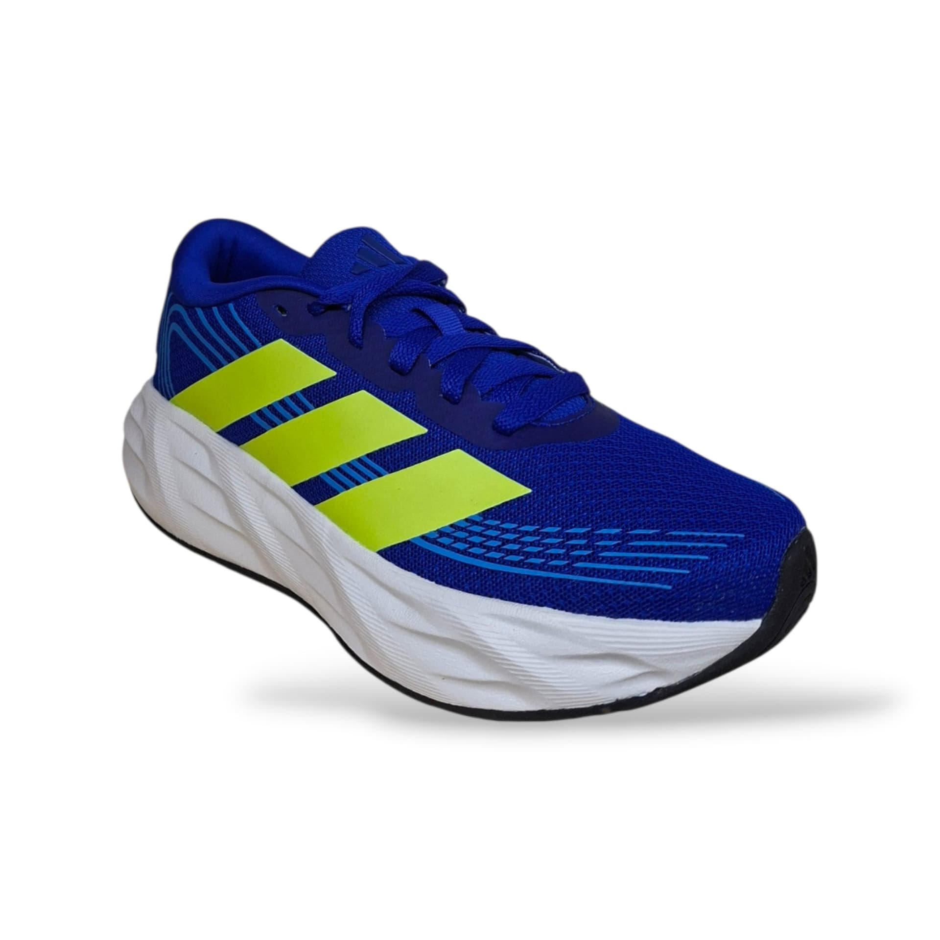 Adidas Galaxy 8 Sneakers Ragazzi Blue Giallo | Taglia 36-40 | Tessuto Lacci | Scarpetteria Gica - 2