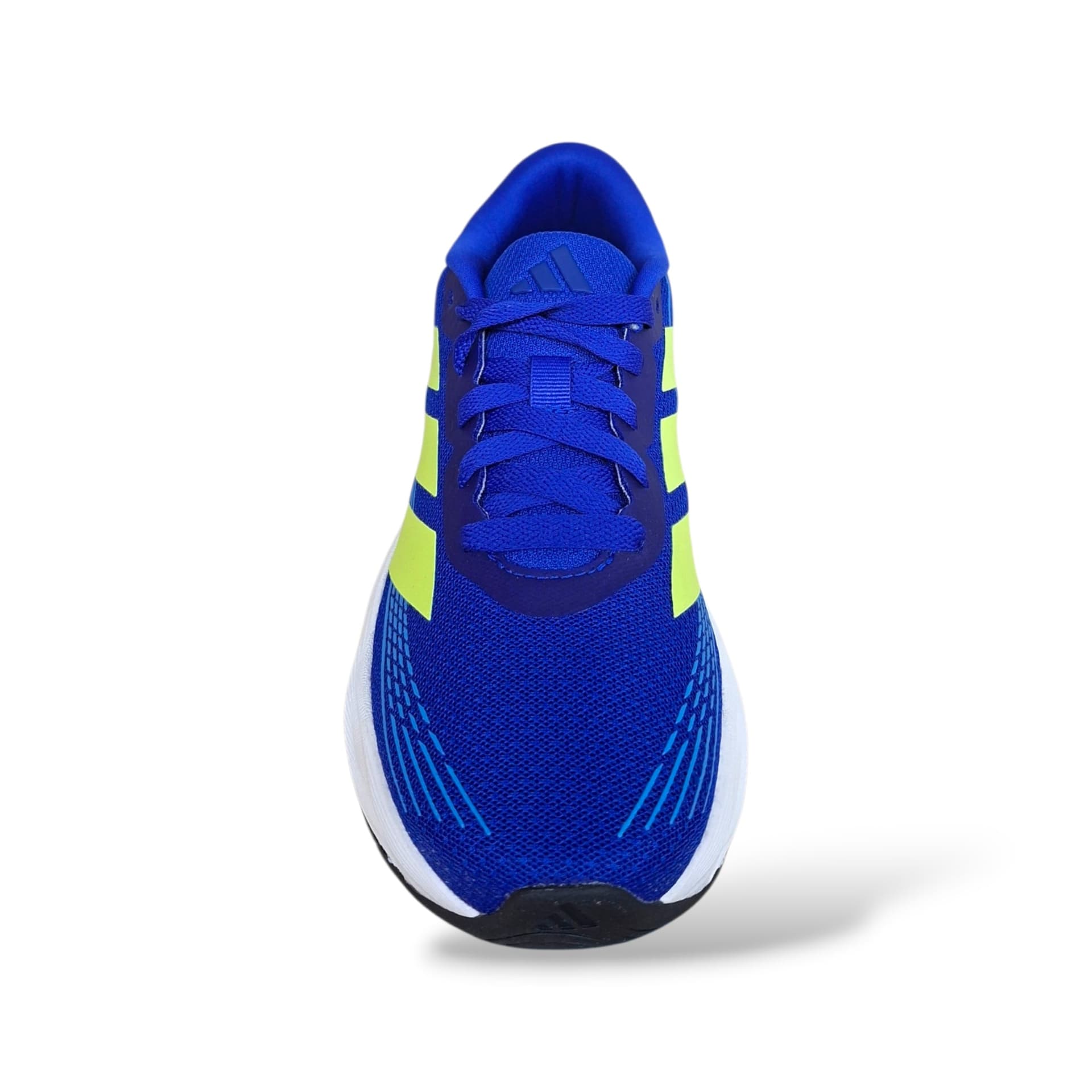 Adidas Galaxy 8 Sneakers Ragazzi Blue Giallo | Taglia 36-40 | Tessuto Lacci | Scarpetteria Gica - 4