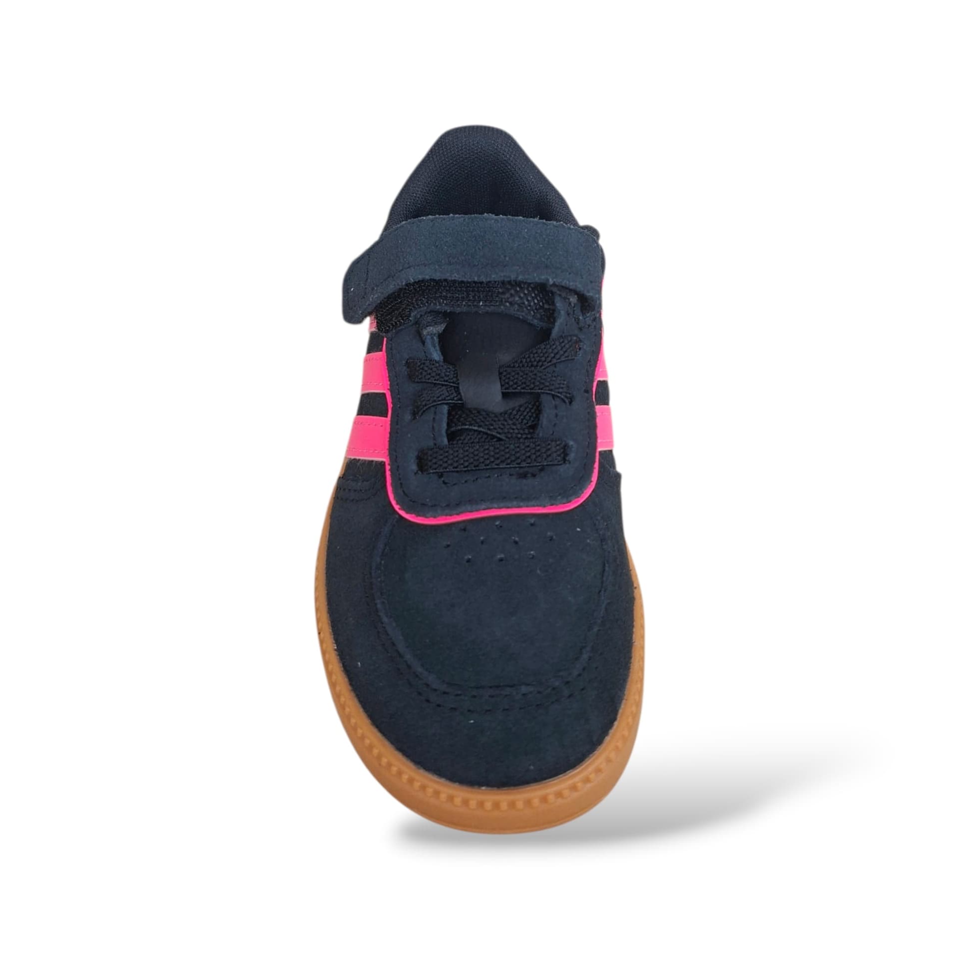 Adidas Breaknet Sleek Sneakers Bambine Nero Fuxja | Taglia 28-35 | Suede Velcro | Scarpetteria Gica - 4