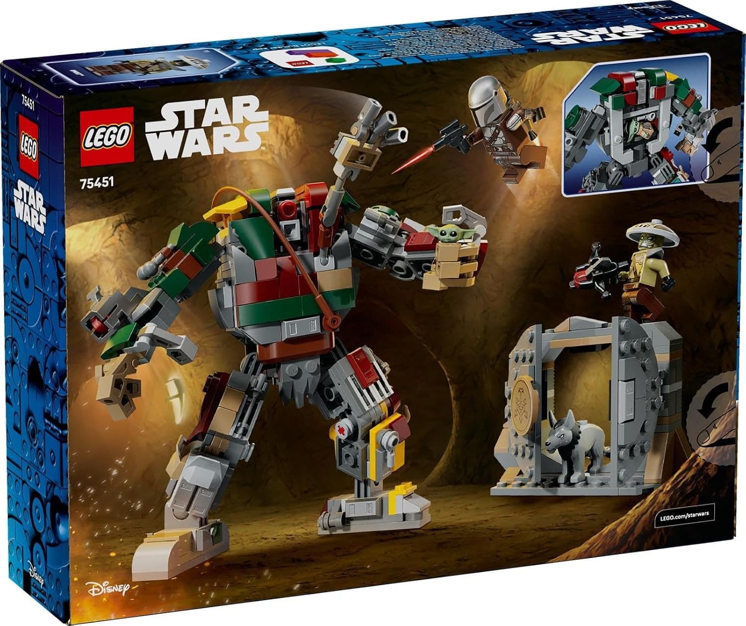 Lego Star Wars - Resa dei Conti con il Droide Sentinella al Palazzo di Jabba 75451 - 6