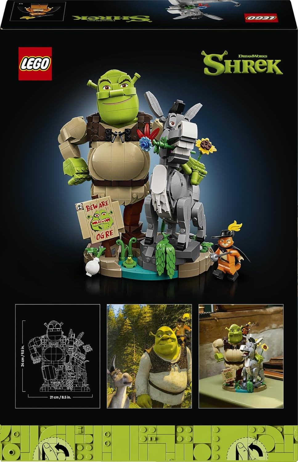 Lego - Shrek, Ciuchino e Gatto con gli Stivali 72423 - 7
