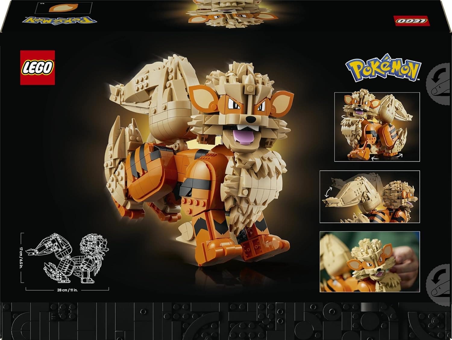 Lego Pokémon - Arcanine 72160 - 7