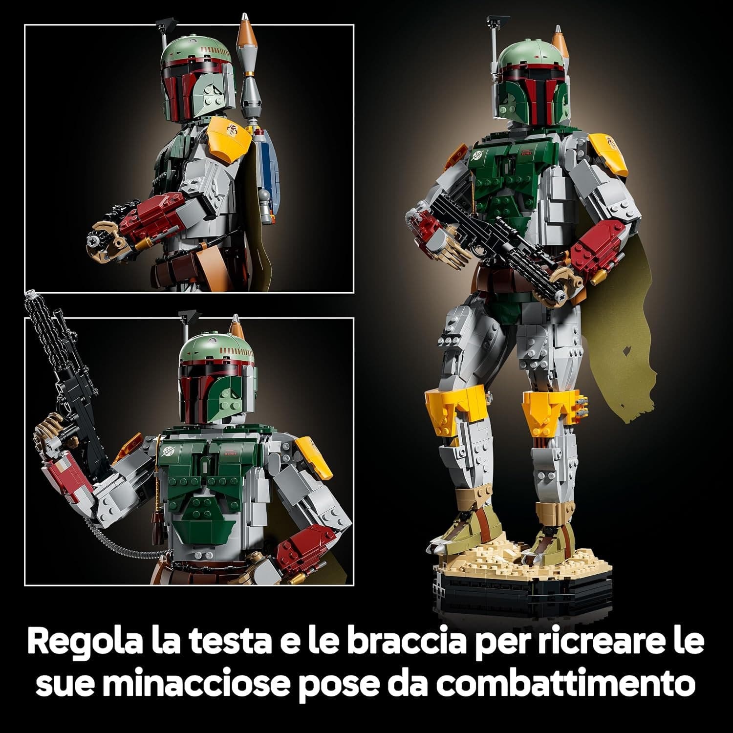 Lego Star Wars - Boba Fett Action Figure 75455 - 5