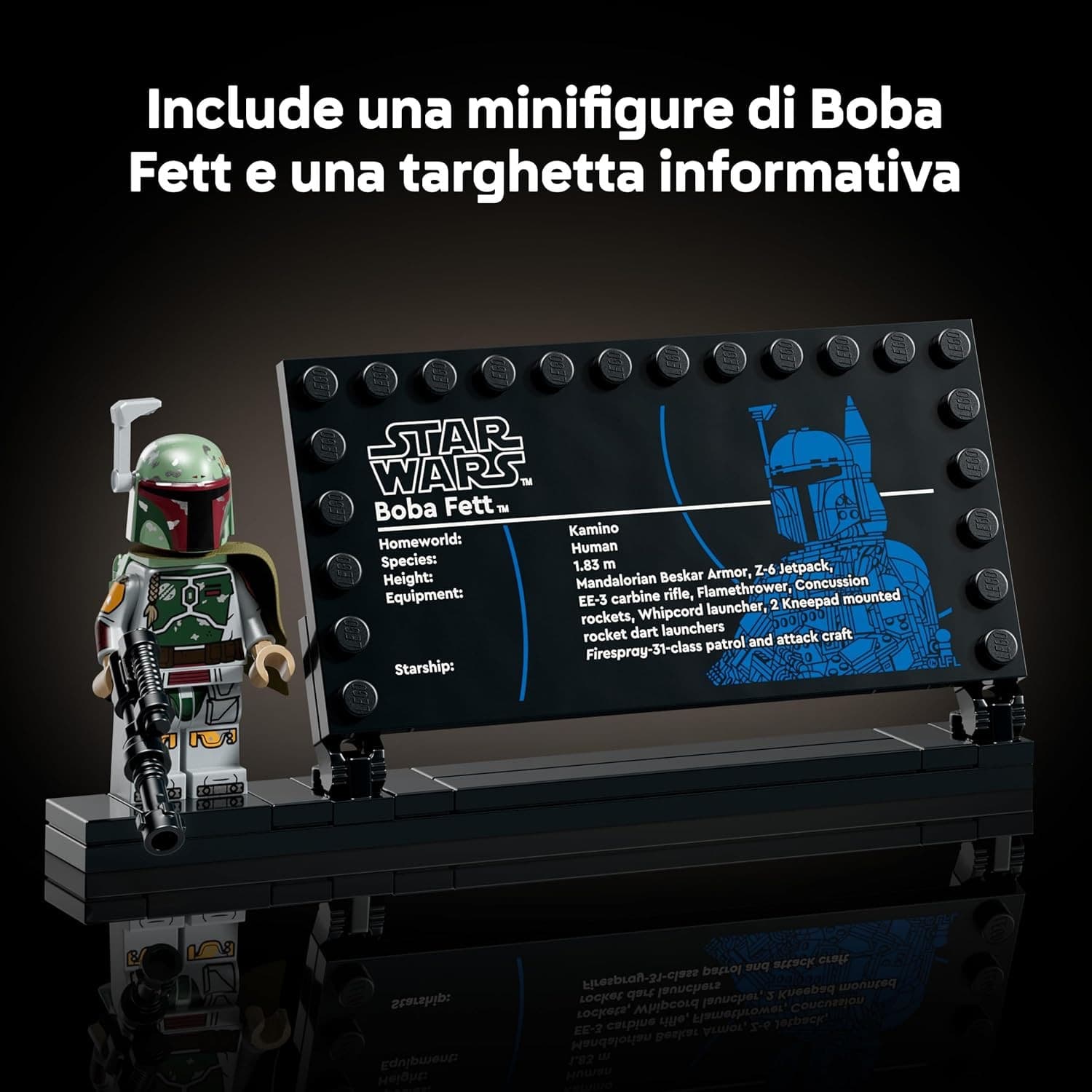 Lego Star Wars - Boba Fett Action Figure 75455 - 6