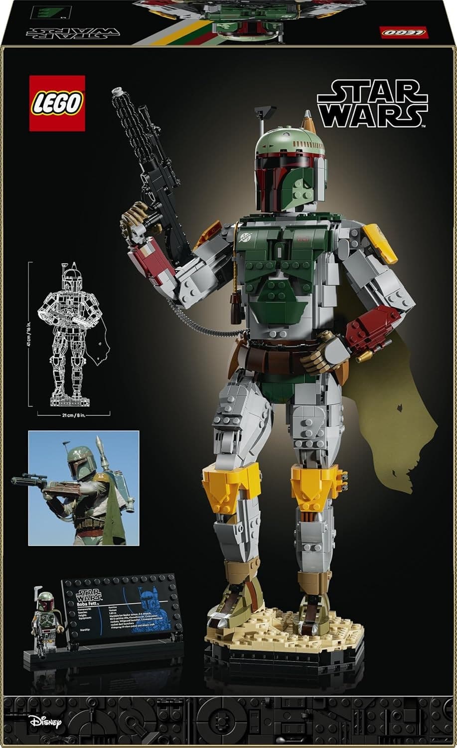 Lego Star Wars - Boba Fett Action Figure 75455 - 8