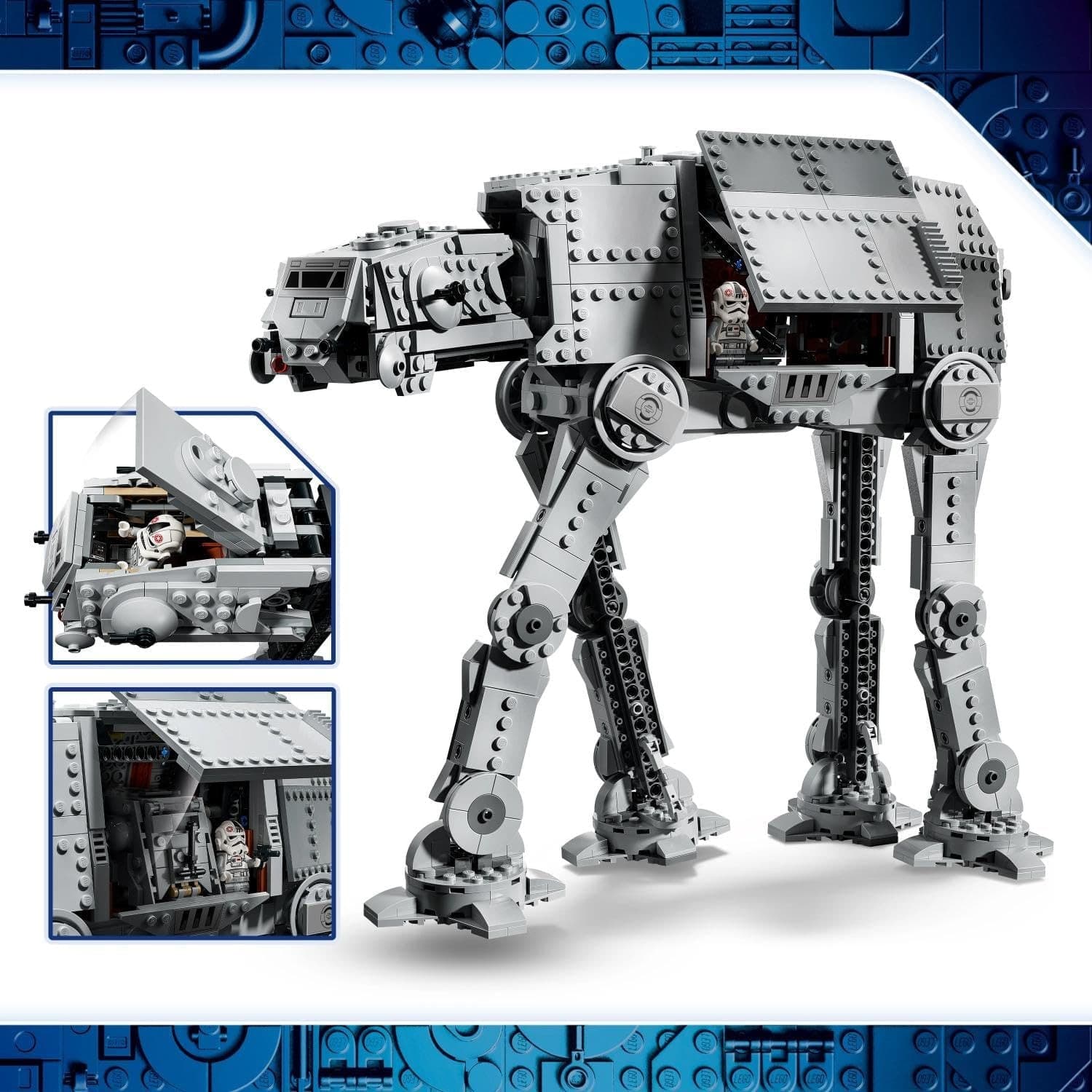 Lego Star Wars - AT-AT Imperial Remnant con INT-4 - 75454 - 3
