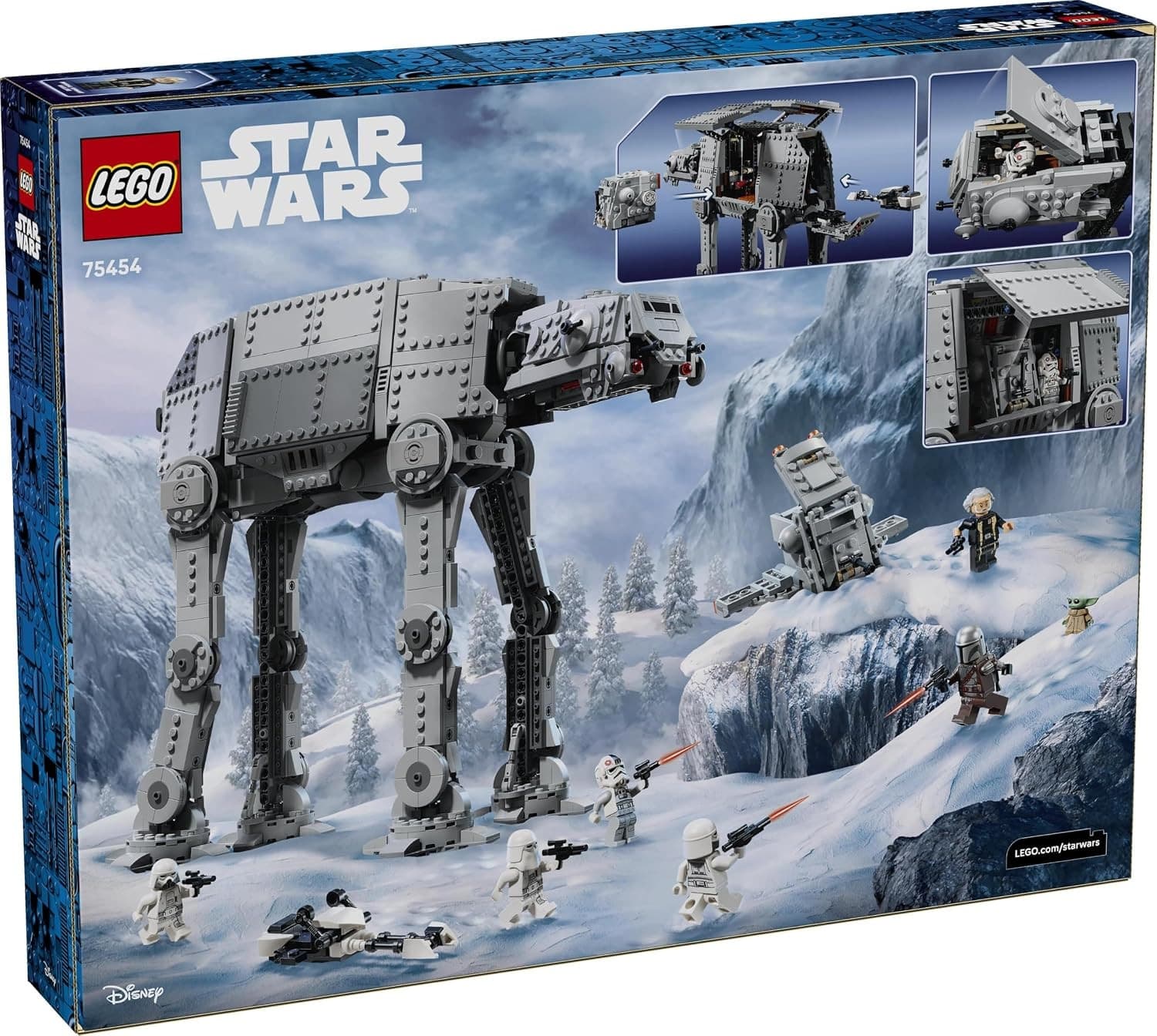 Lego Star Wars - AT-AT Imperial Remnant con INT-4 - 75454 - 7