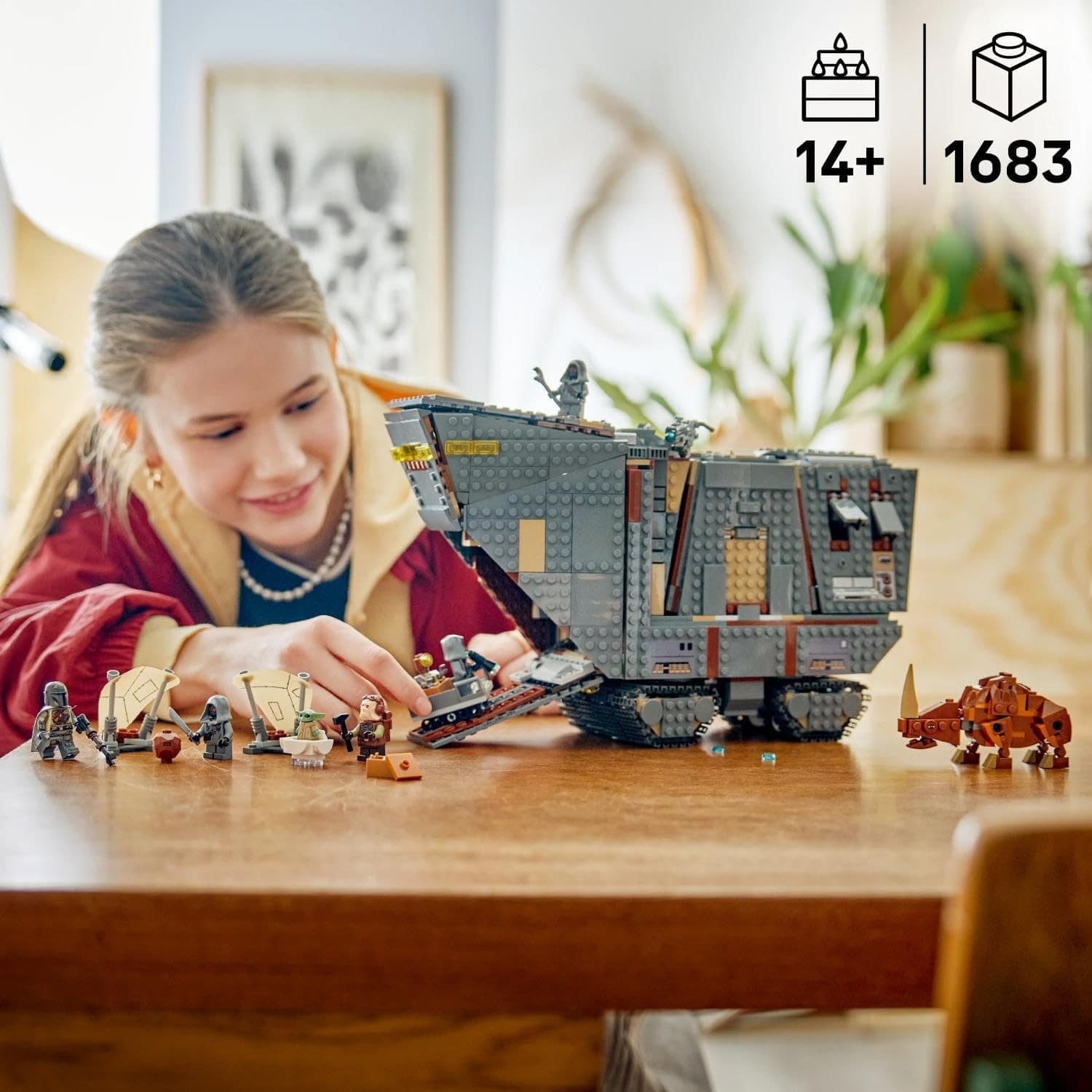 Lego Star Wars - Sandcrawler e Mudhorn Offworld 75453 - 2