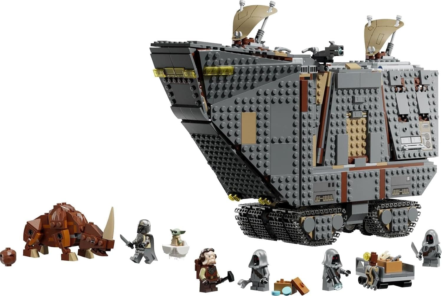 Lego Star Wars - Sandcrawler e Mudhorn Offworld 75453 - 3