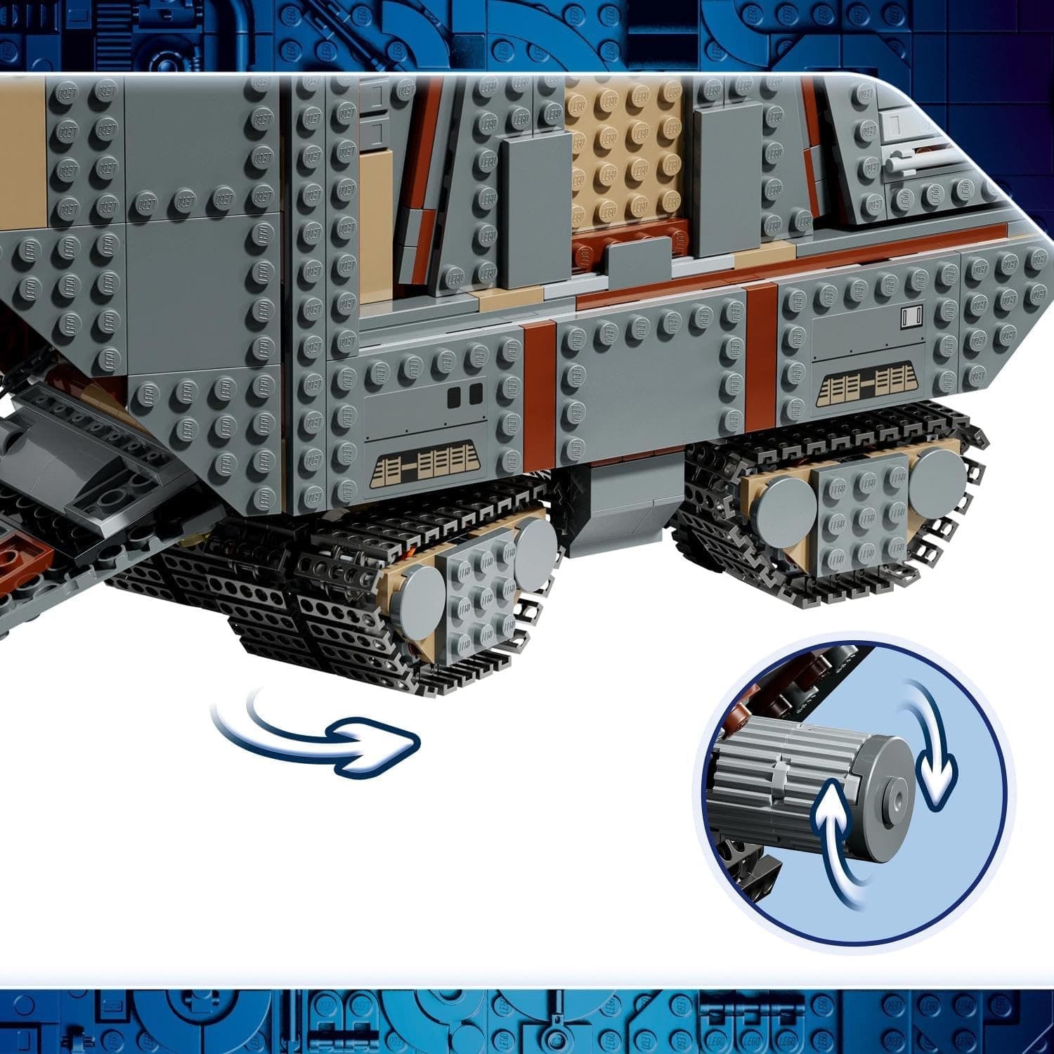 Lego Star Wars - Sandcrawler e Mudhorn Offworld 75453 - 4