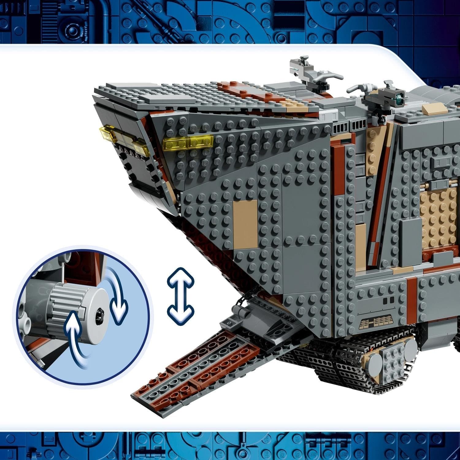 Lego Star Wars - Sandcrawler e Mudhorn Offworld 75453 - 5