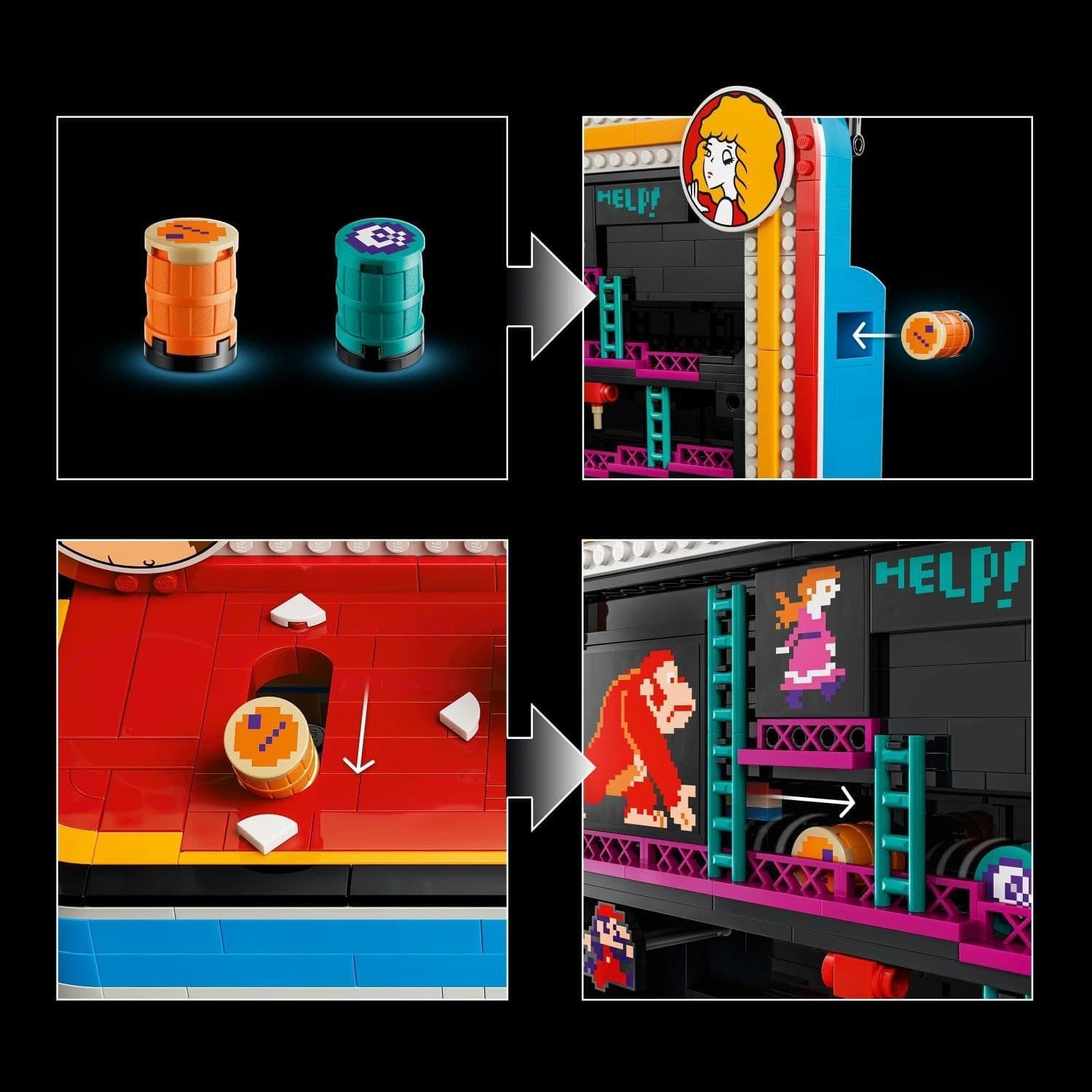 Lego - Super Mario Donkey Kong Arcade 72051 - 4