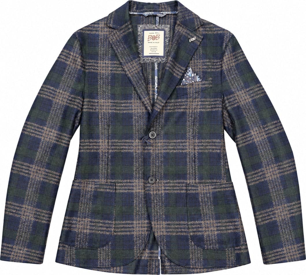 Bob Giacca uomo Monopetto tessuto fantasia A27MARDEN481T481 - 7