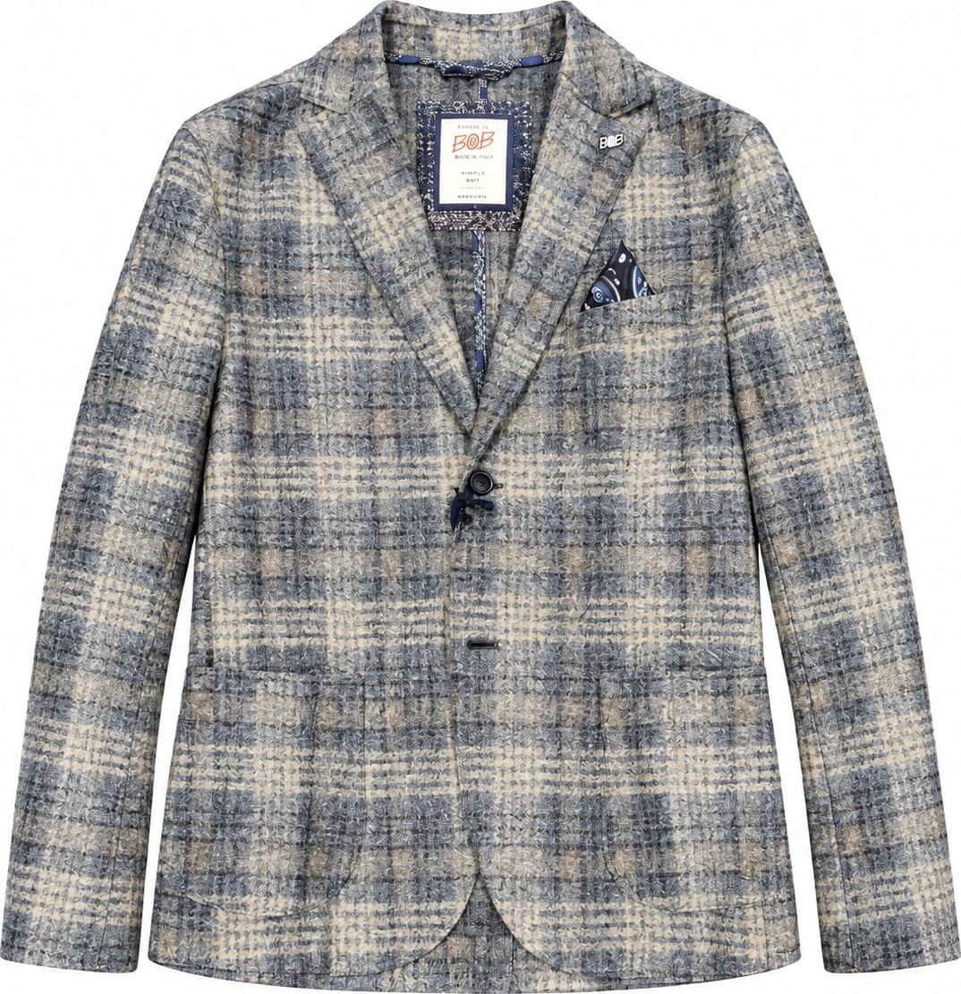 Bob Giacca uomo Monopetto tessuto fantasia A27MARDEN481T481 - 4