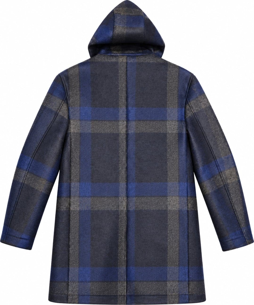 Bob Giubbotto uomo con zip e cappuccio tessuto fantasia A27WICK477T477 - 4
